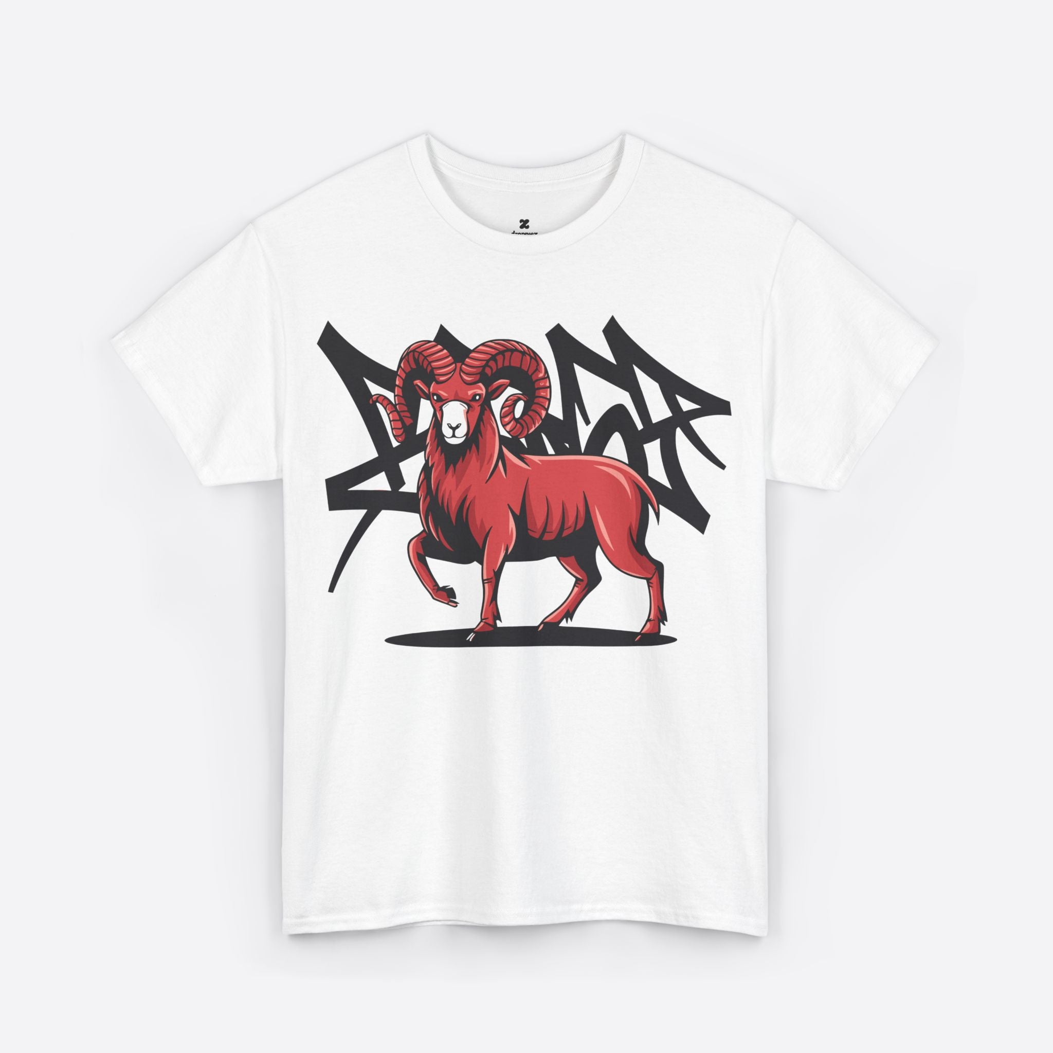 Aries Zodiac - Red Ram Graphic Tee - Unisex T-Shirt