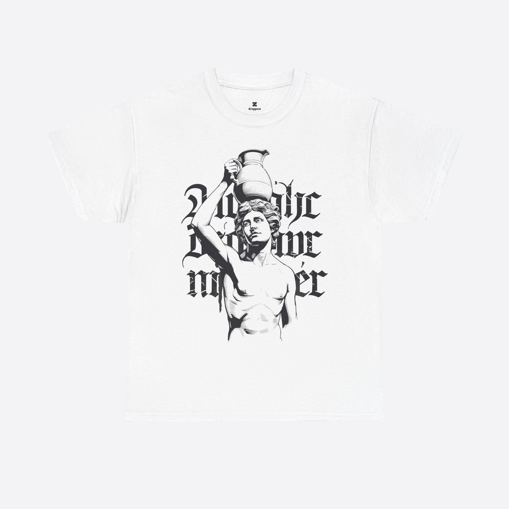 Aquarius Zodiac - Jug-Bearing Sculpture Art Tee - Unisex T-Shirt