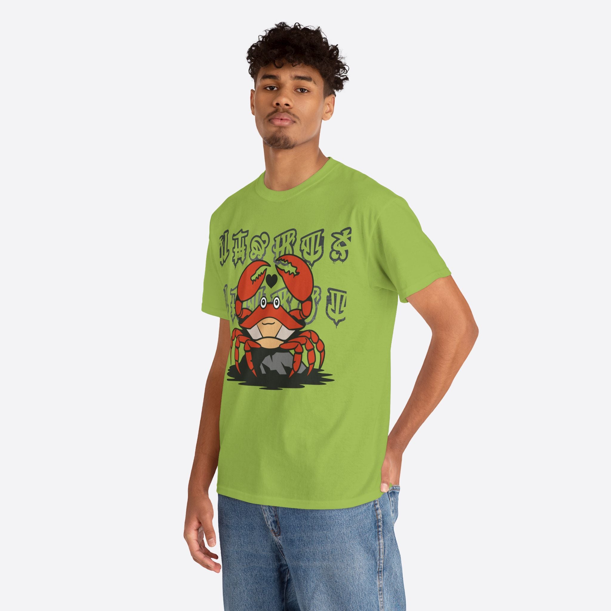 Cancer Zodiac - Cute Crab Heart Graphic Tee - Unisex T-Shirt