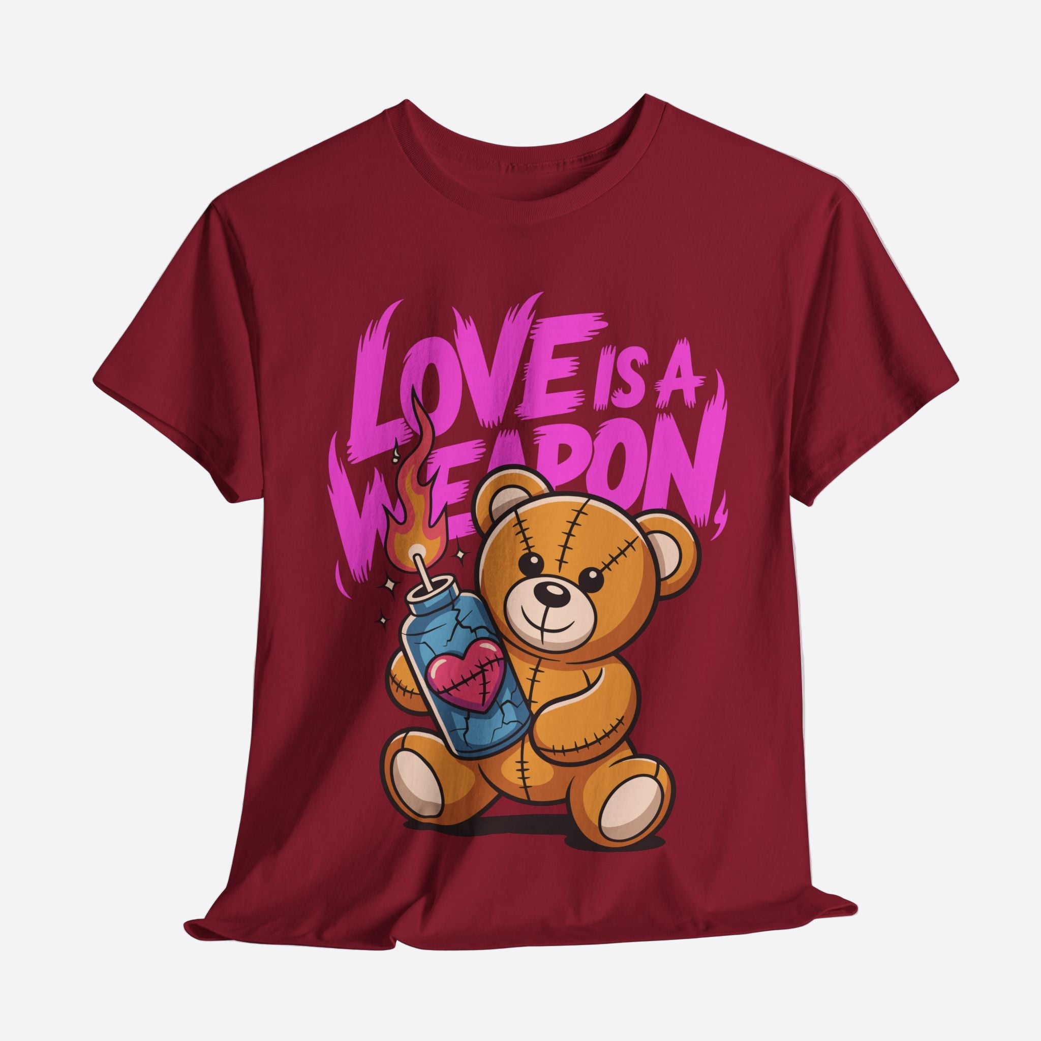 Love is a Weapon Teddy Unisex Graphic Tee