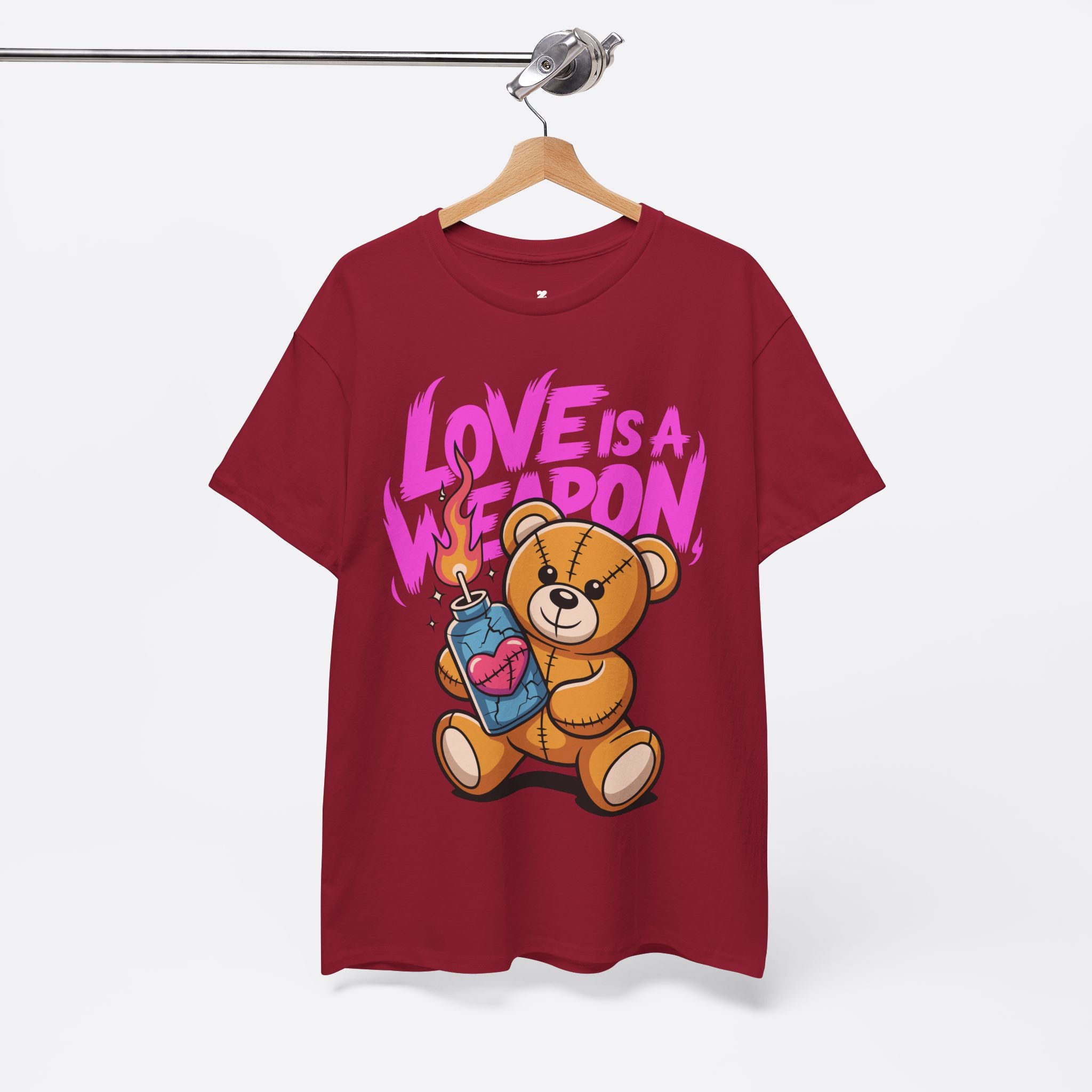 Love is a Weapon Teddy Unisex Graphic Tee