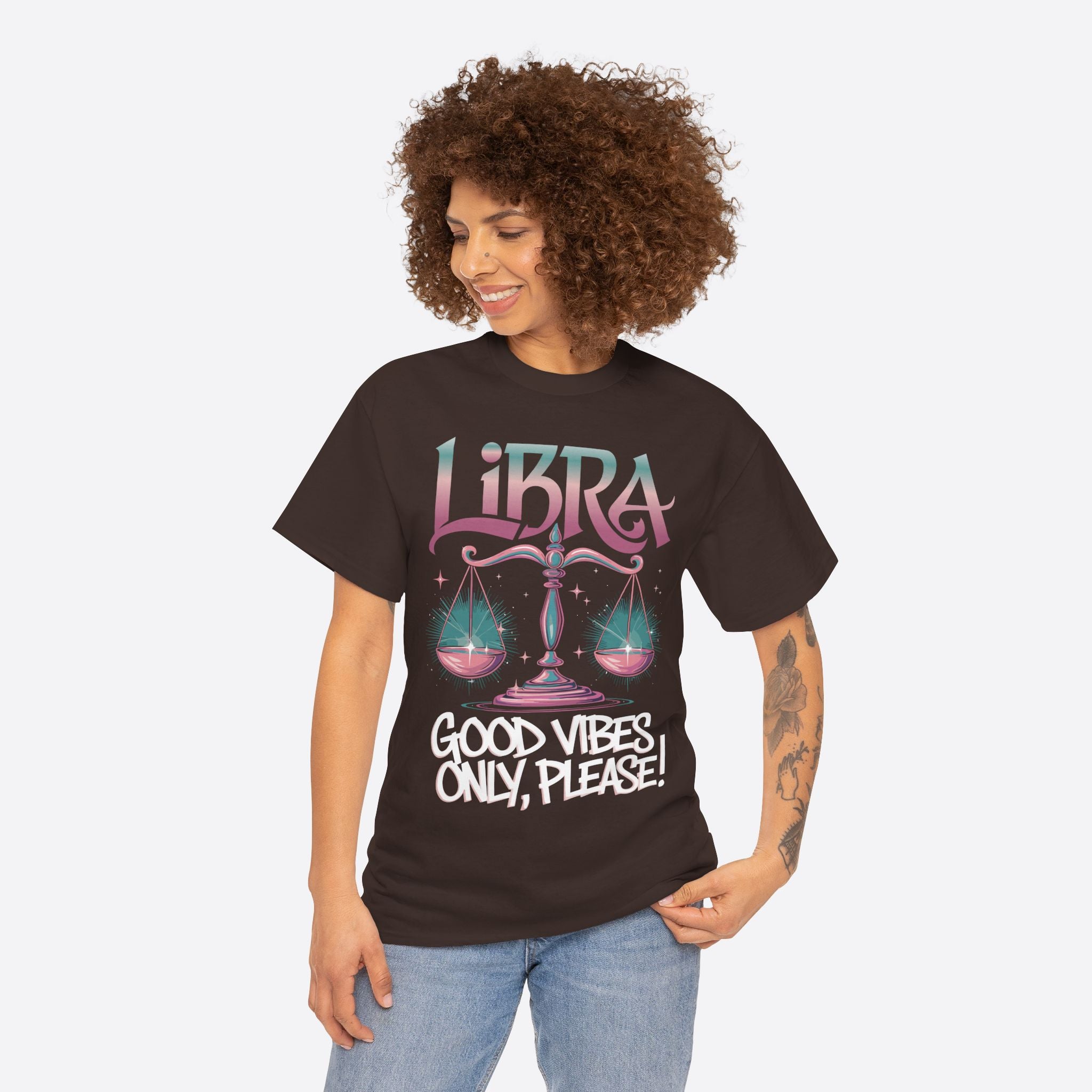 Libra Zodiac - Good Vibes Only, Please! - Unisex T-Shirt