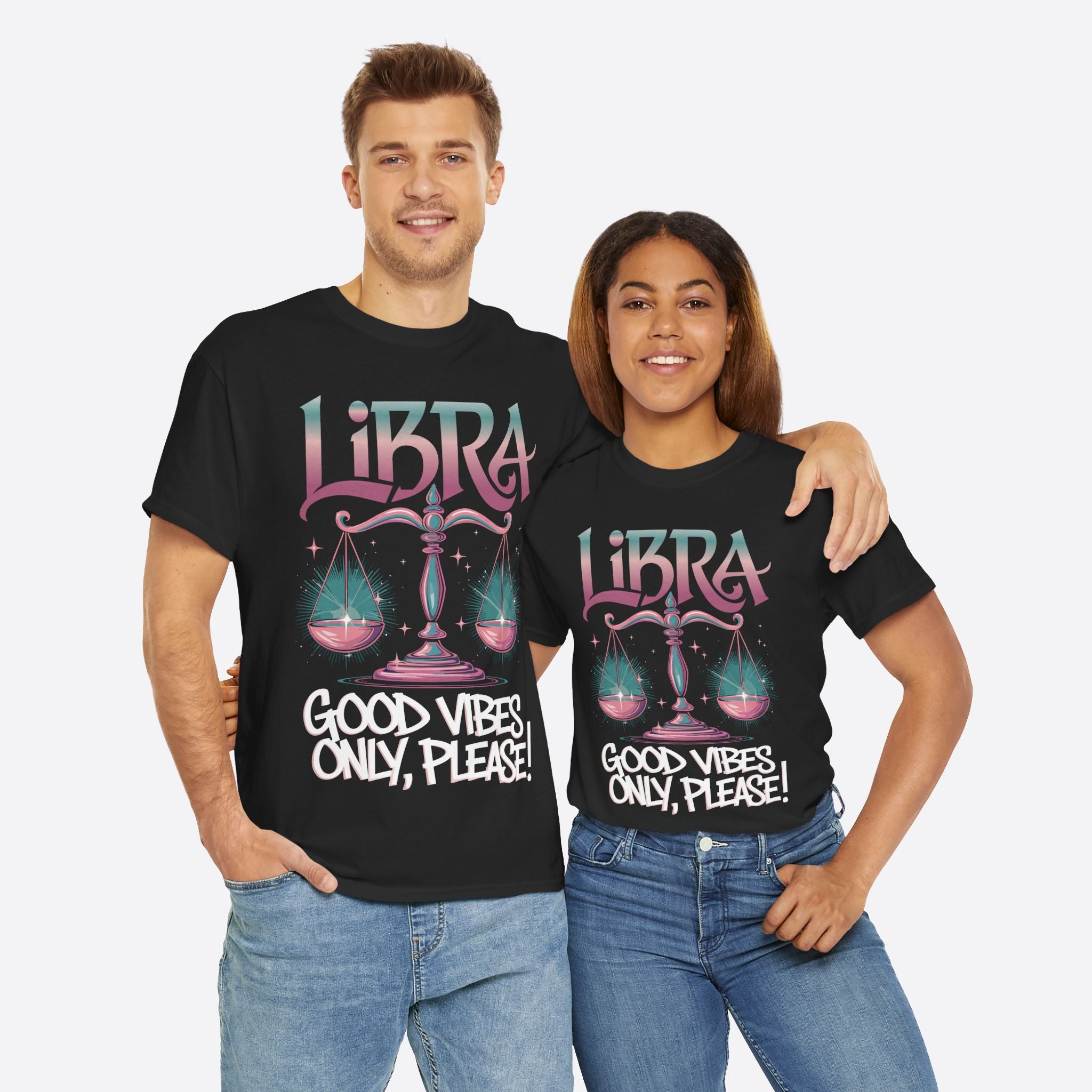 Libra Zodiac - Good Vibes Only, Please! - Unisex T-Shirt