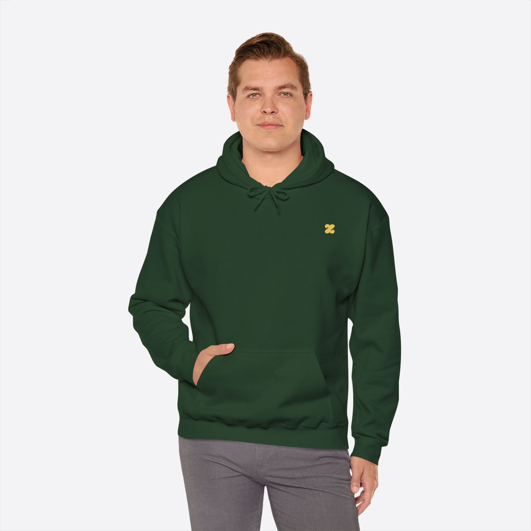 Men's Green Kush Hoodie – Relaxed Streetwear