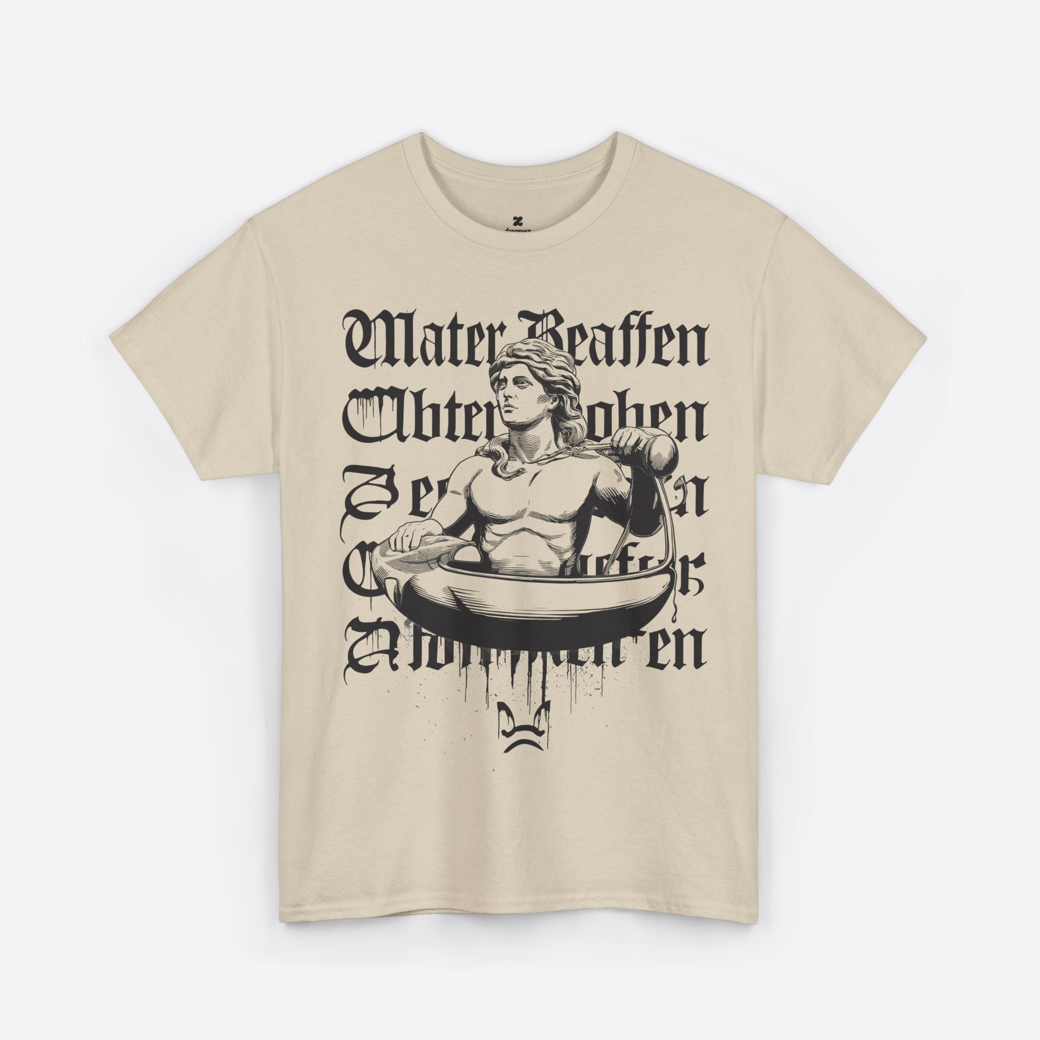 Aquarius Zodiac - Water Bearer Drip Graphic Tee - Unisex T-Shirt
