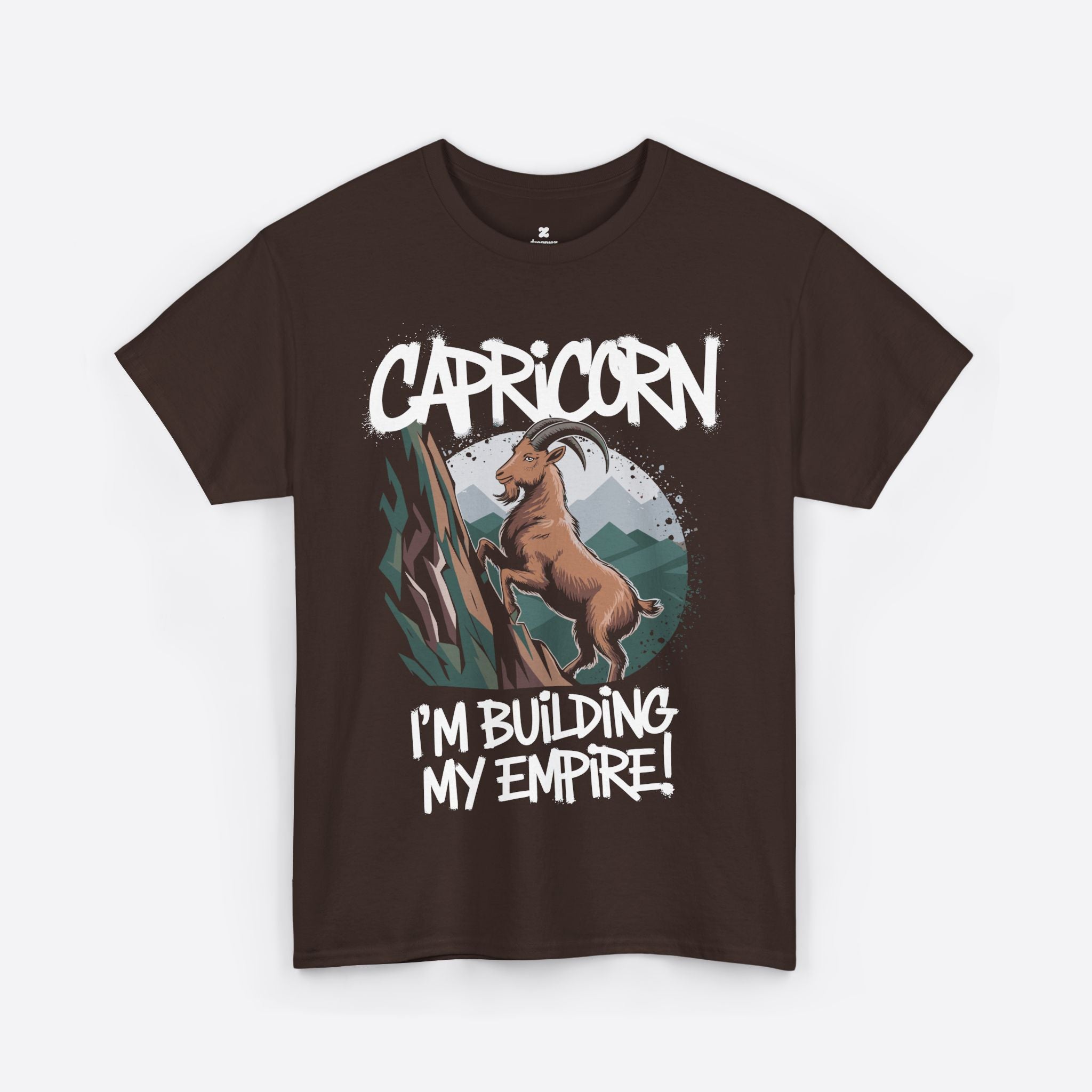 Capricorn Zodiac - I’m Building My Empire, Climbing Future - Unisex T-Shirt