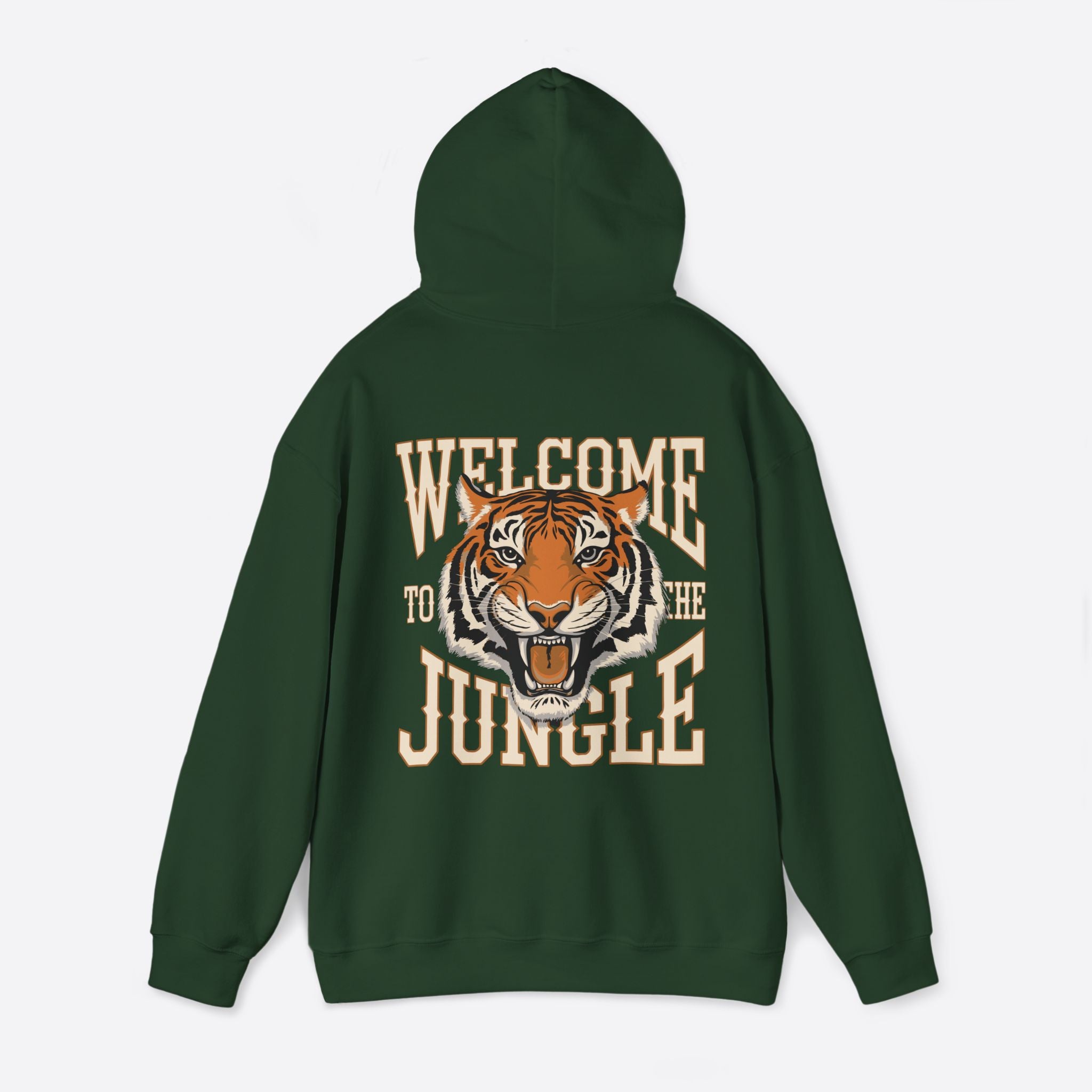 Classic Men's Tiger Heritage Hoodie – Soft but Fierce