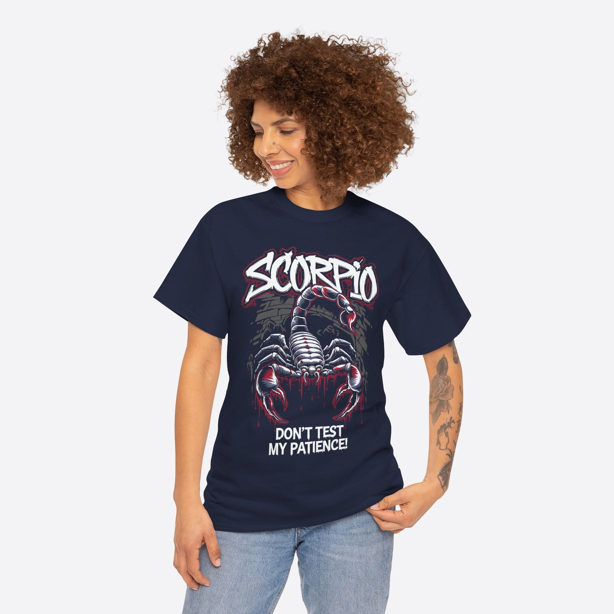 Scorpio Zodiac - Don’t Test My Patience - Unisex T-Shirt