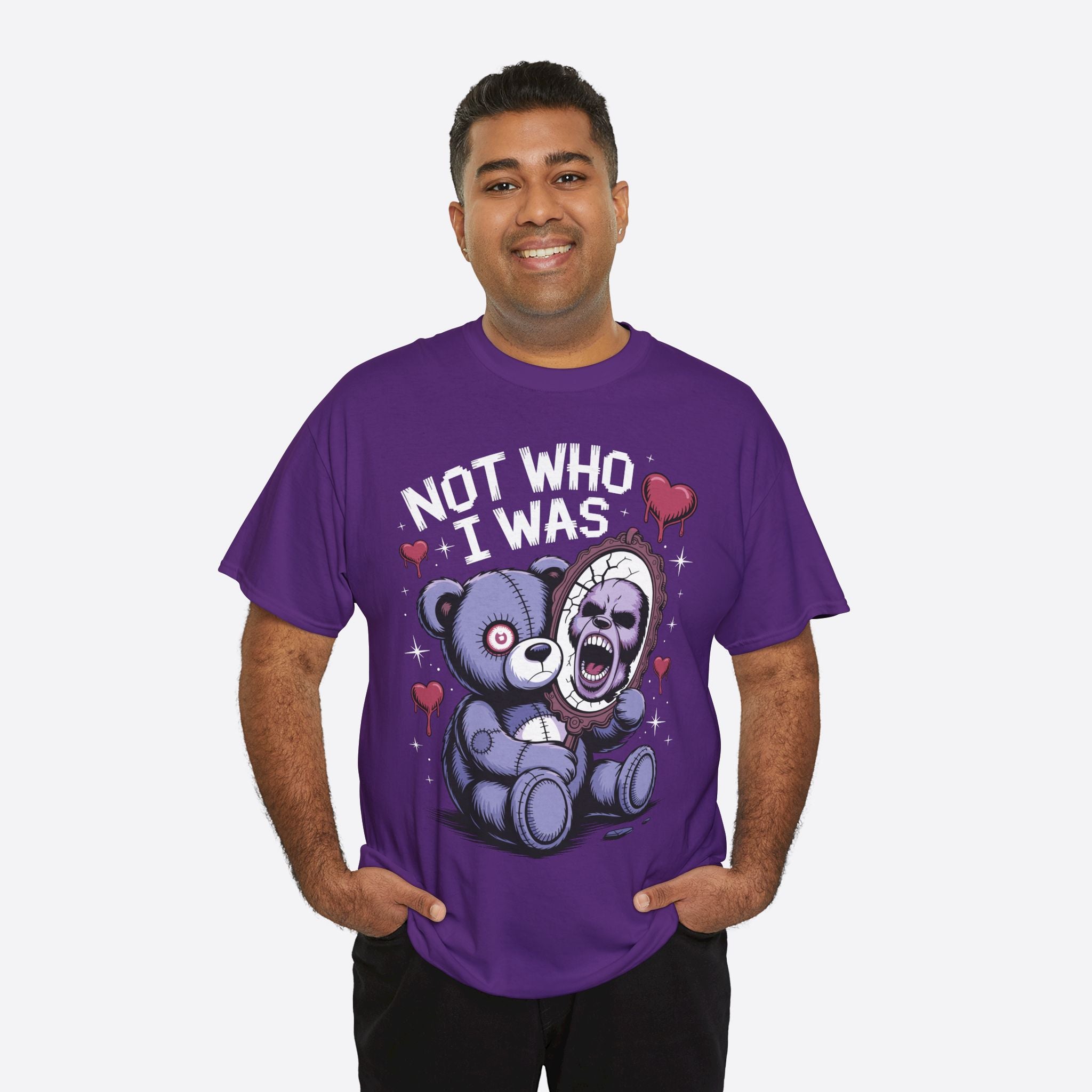 Not Who I Was Teddy Unisex Graphic Tee