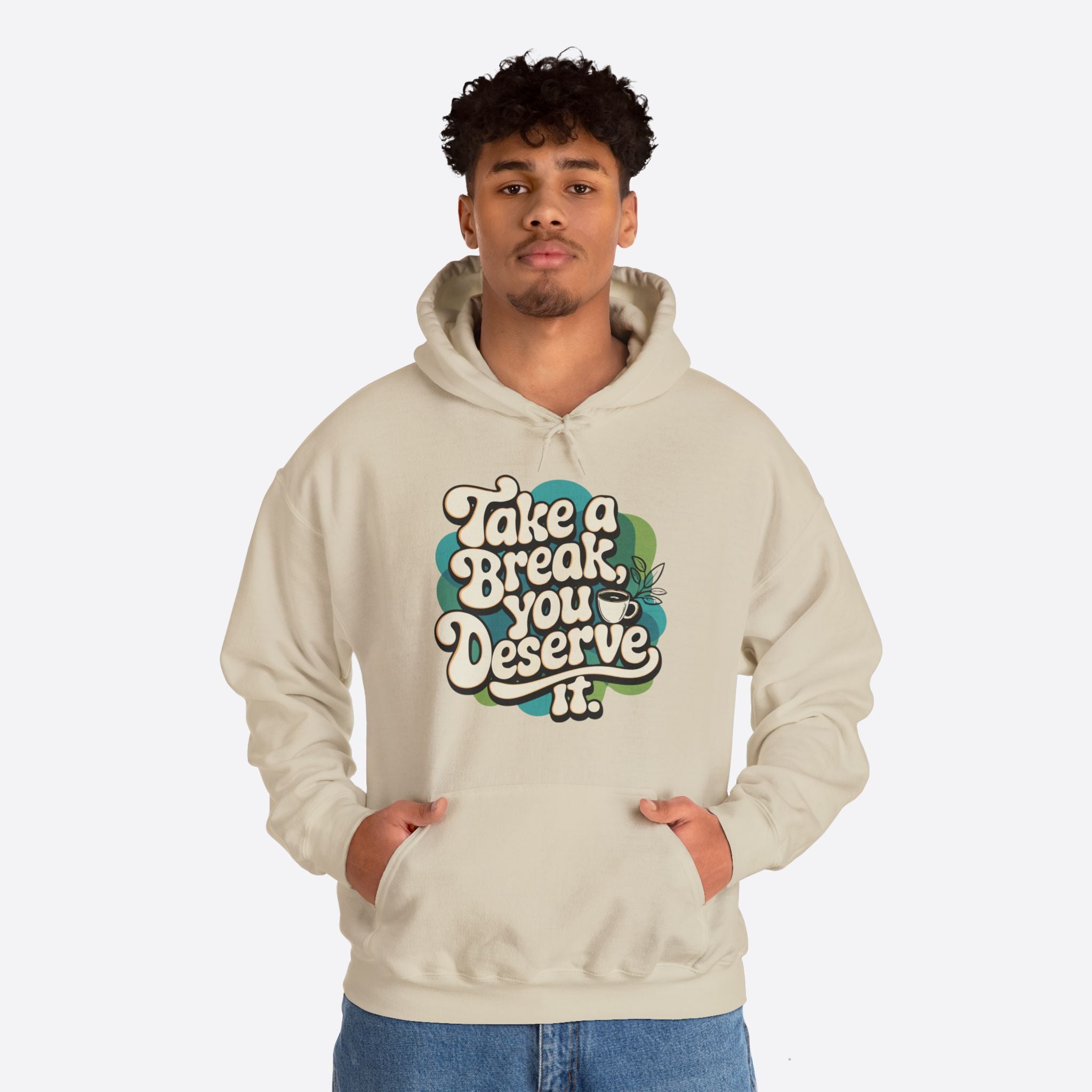 Men's Distinct Coffee Break Hoodie – Unique Style