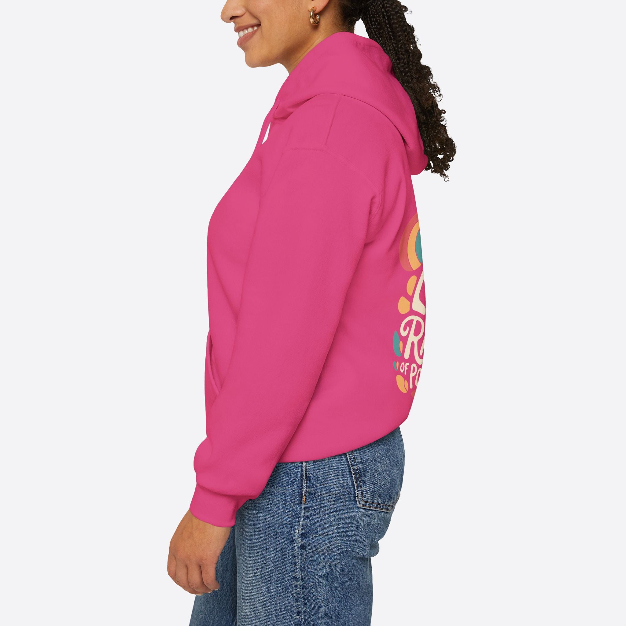 Women's Life Rainbow Hoodie – Soft and Stylish