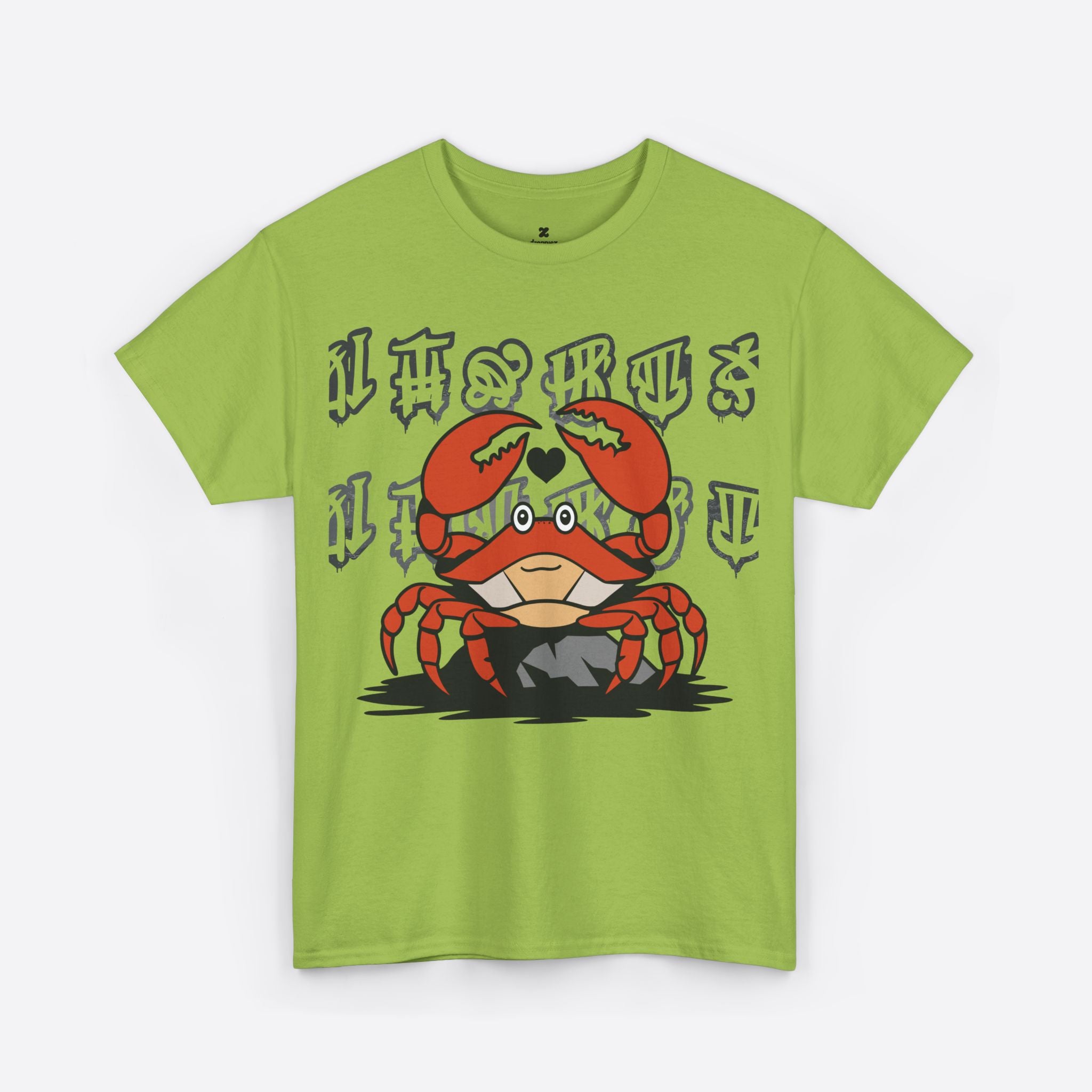 Cancer Zodiac - Cute Crab Heart Graphic Tee - Unisex T-Shirt