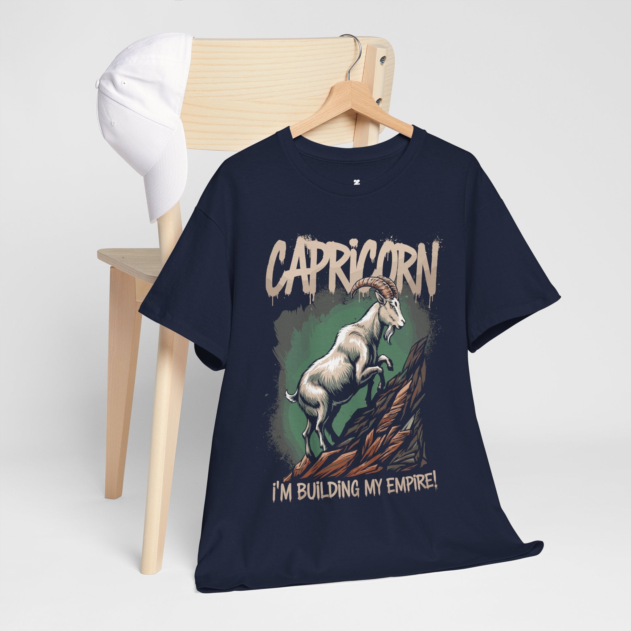 Capricorn Zodiac - I’m Building My Empire, Hustle to the Peak - Unisex T-Shirt