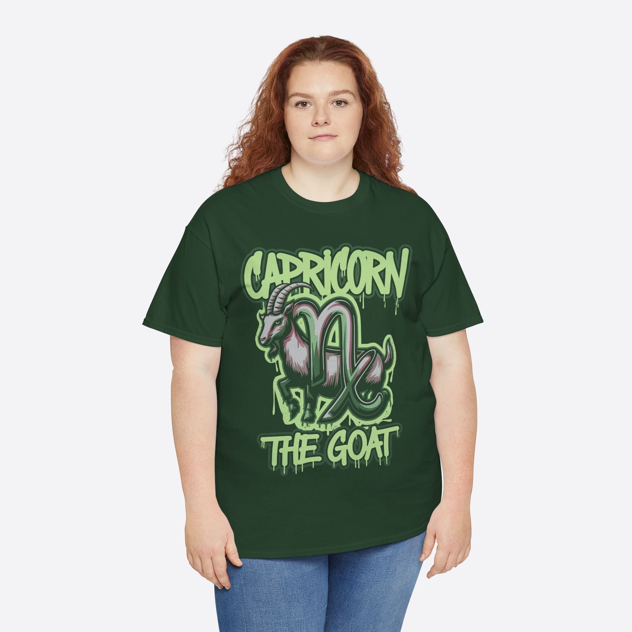 Capricorn Zodiac - The Goat Graffiti Hustle Tee - Unisex T-Shirt