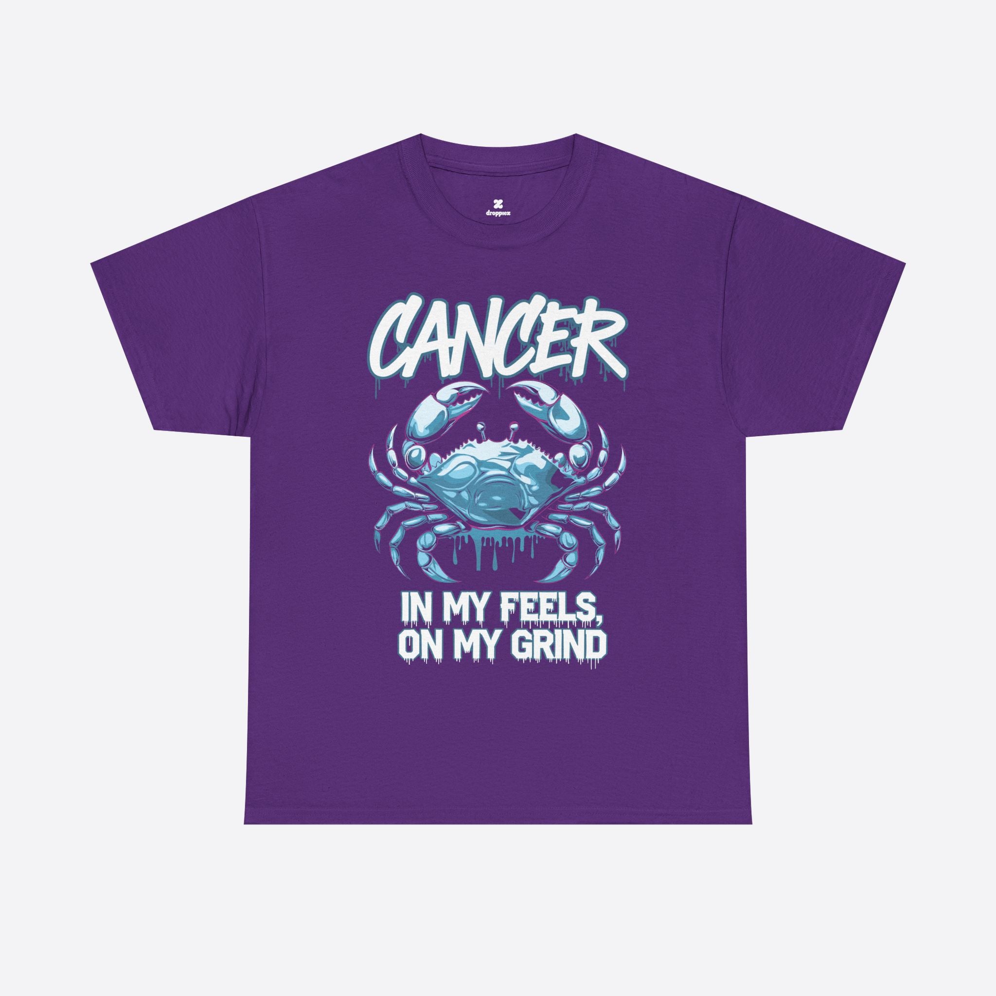 Cancer Zodiac - Grind Mode, Soft Core - Unisex T-Shirt