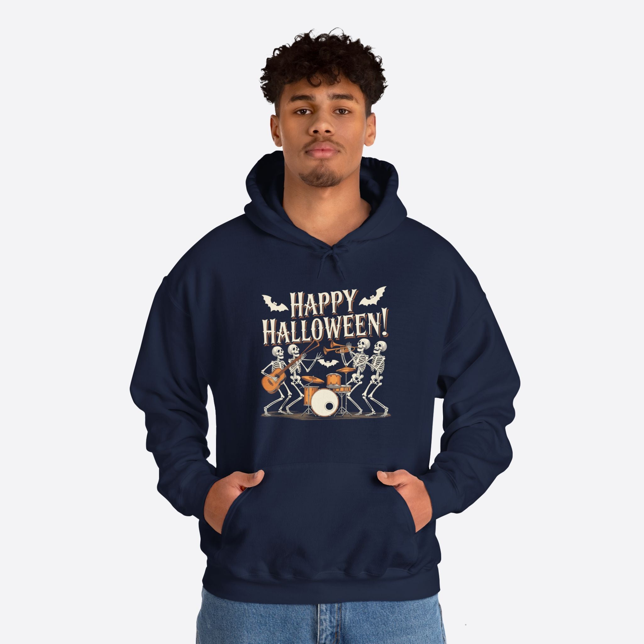 Unisex Skeleton Dance Hoodie – Move to the Spooky Beat