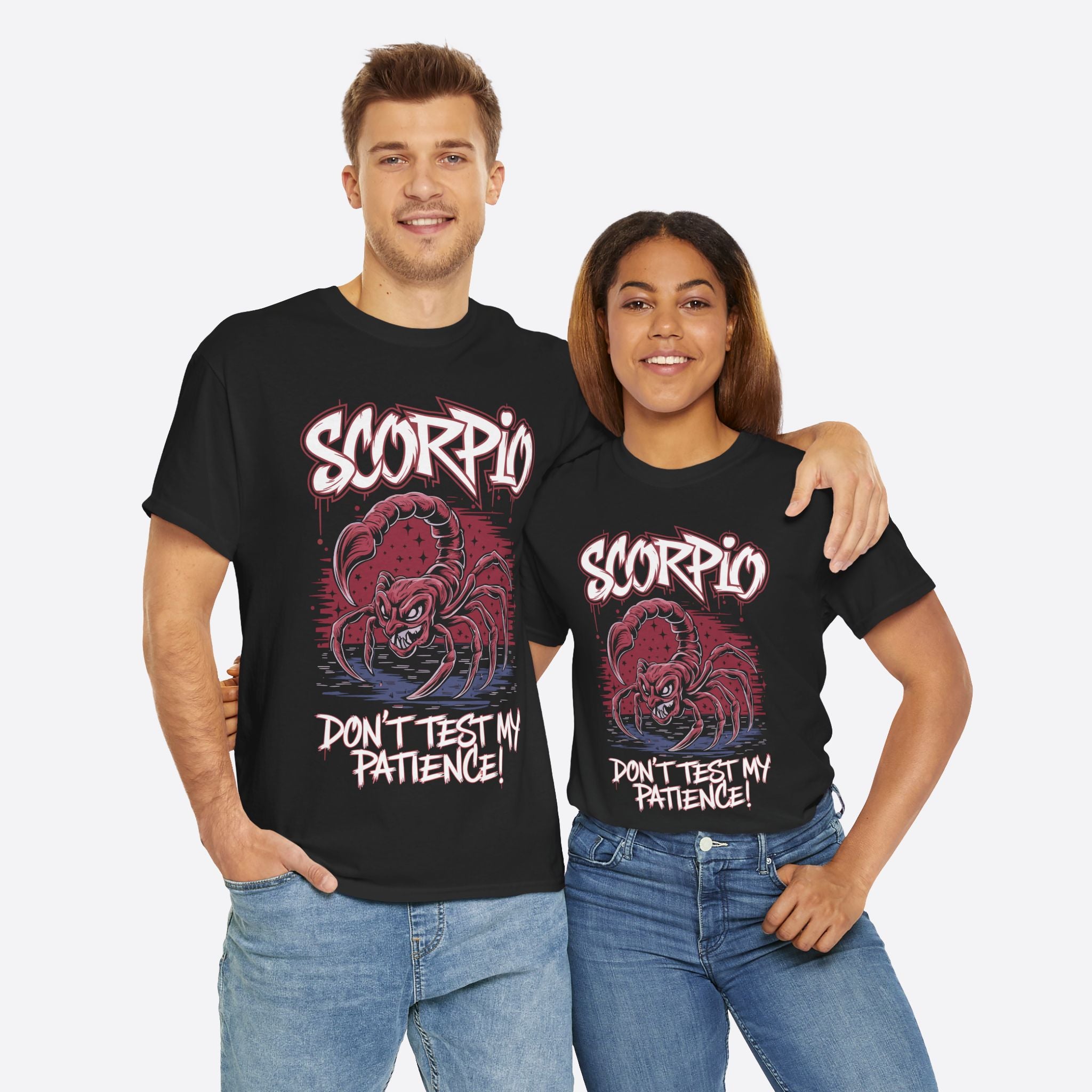 Scorpio Zodiac - Intense Soul, Don’t Test My Patience - Unisex T-Shirt