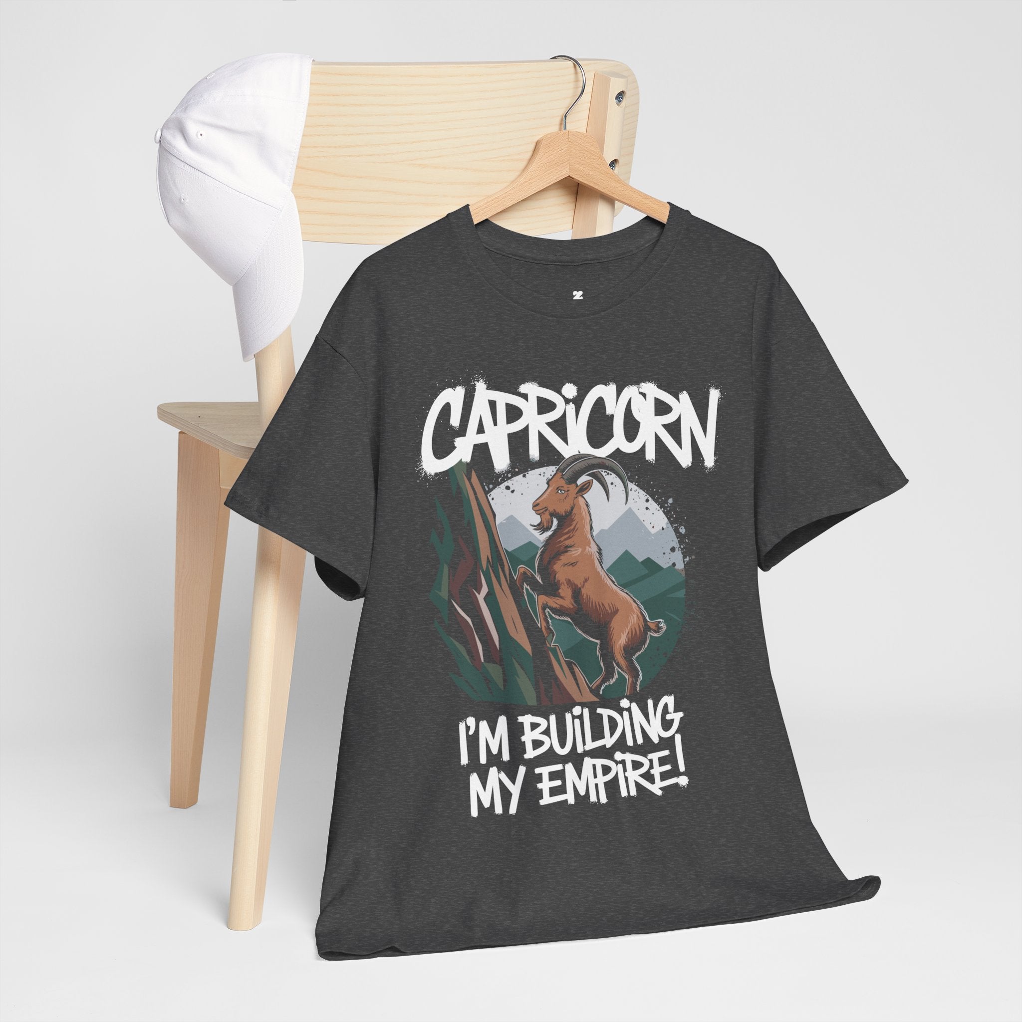 Capricorn Zodiac - I’m Building My Empire, Climbing Future - Unisex T-Shirt