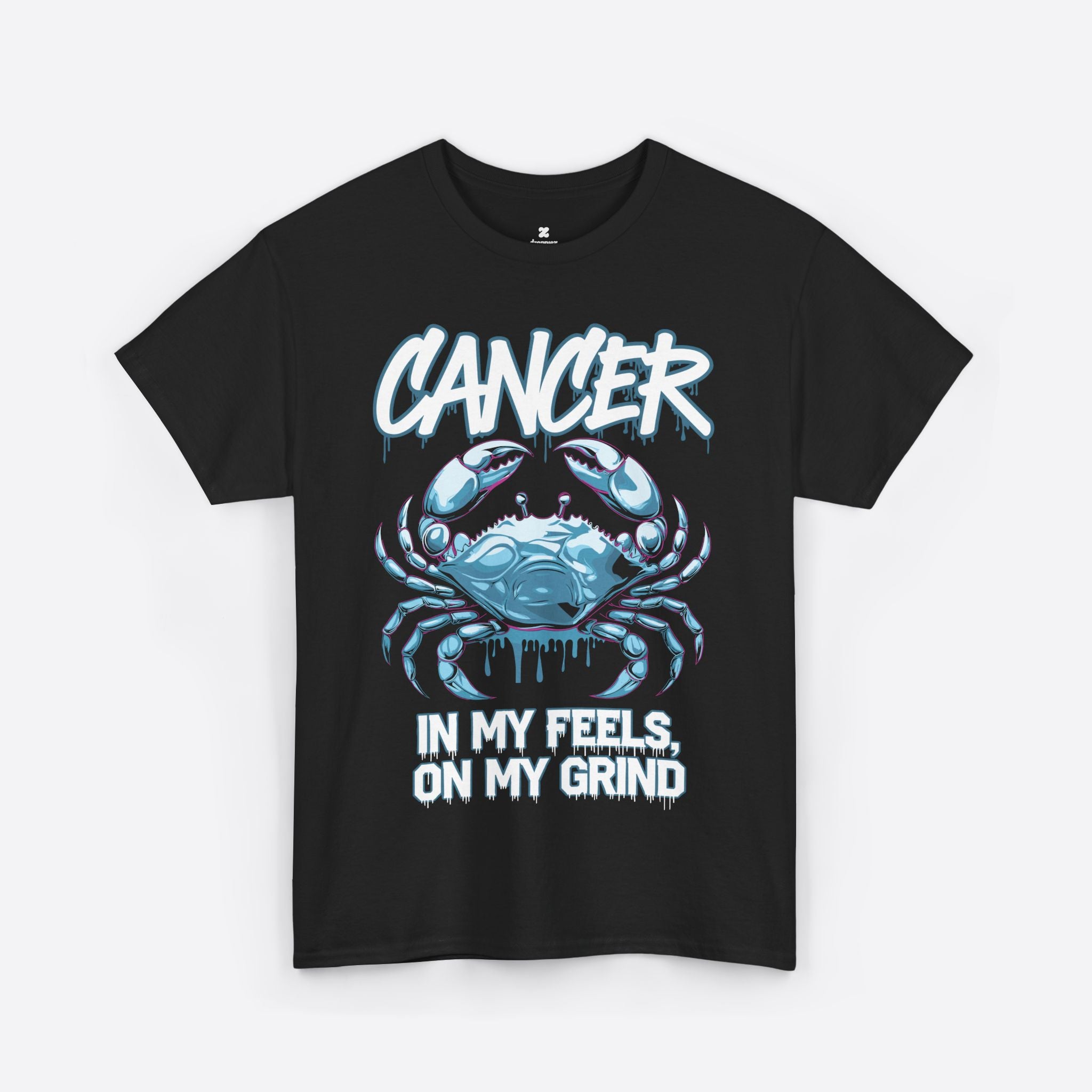 Cancer Zodiac - Grind Mode, Soft Core - Unisex T-Shirt