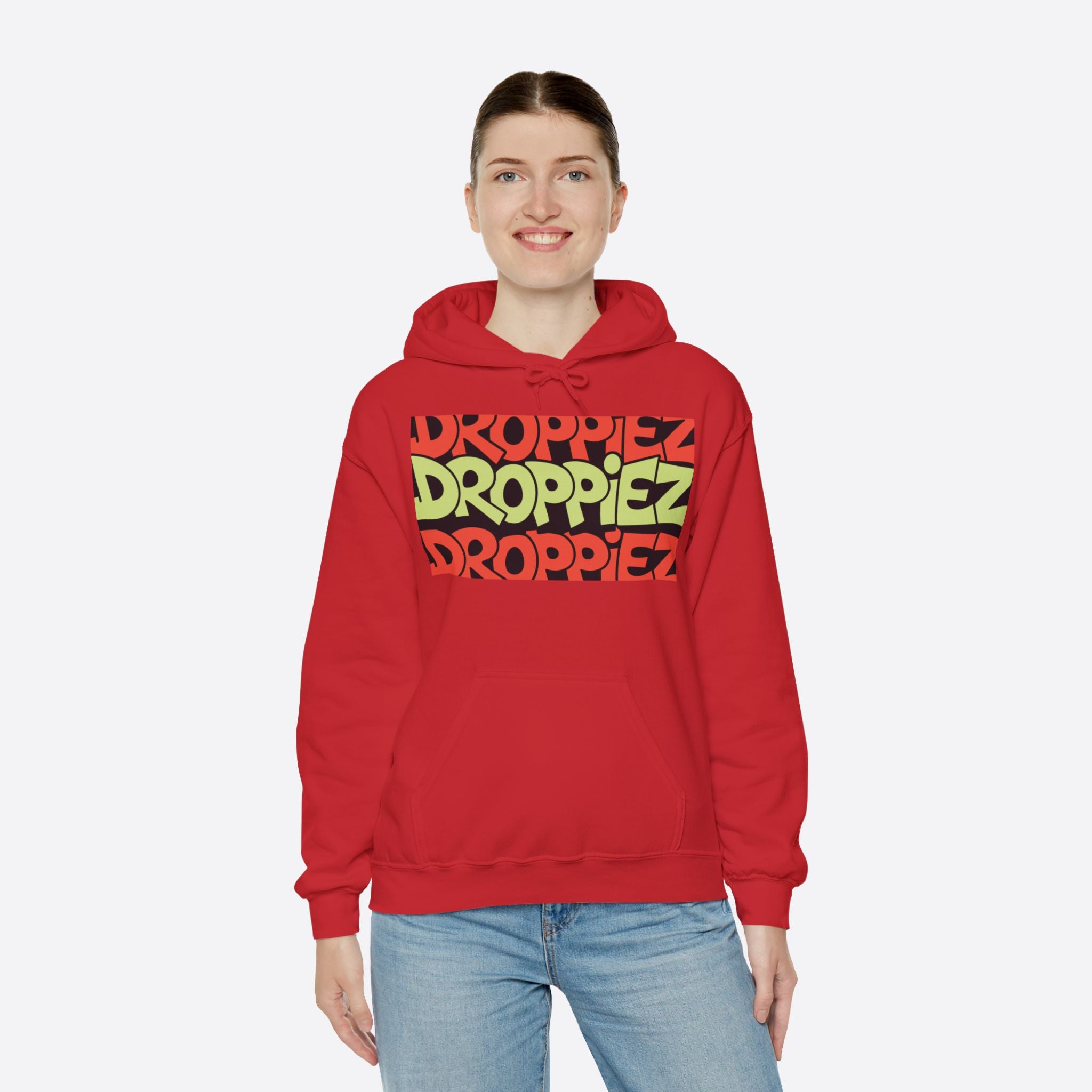 Unisex Dripdrop Hoodie with Bold Graphics – Statement Look