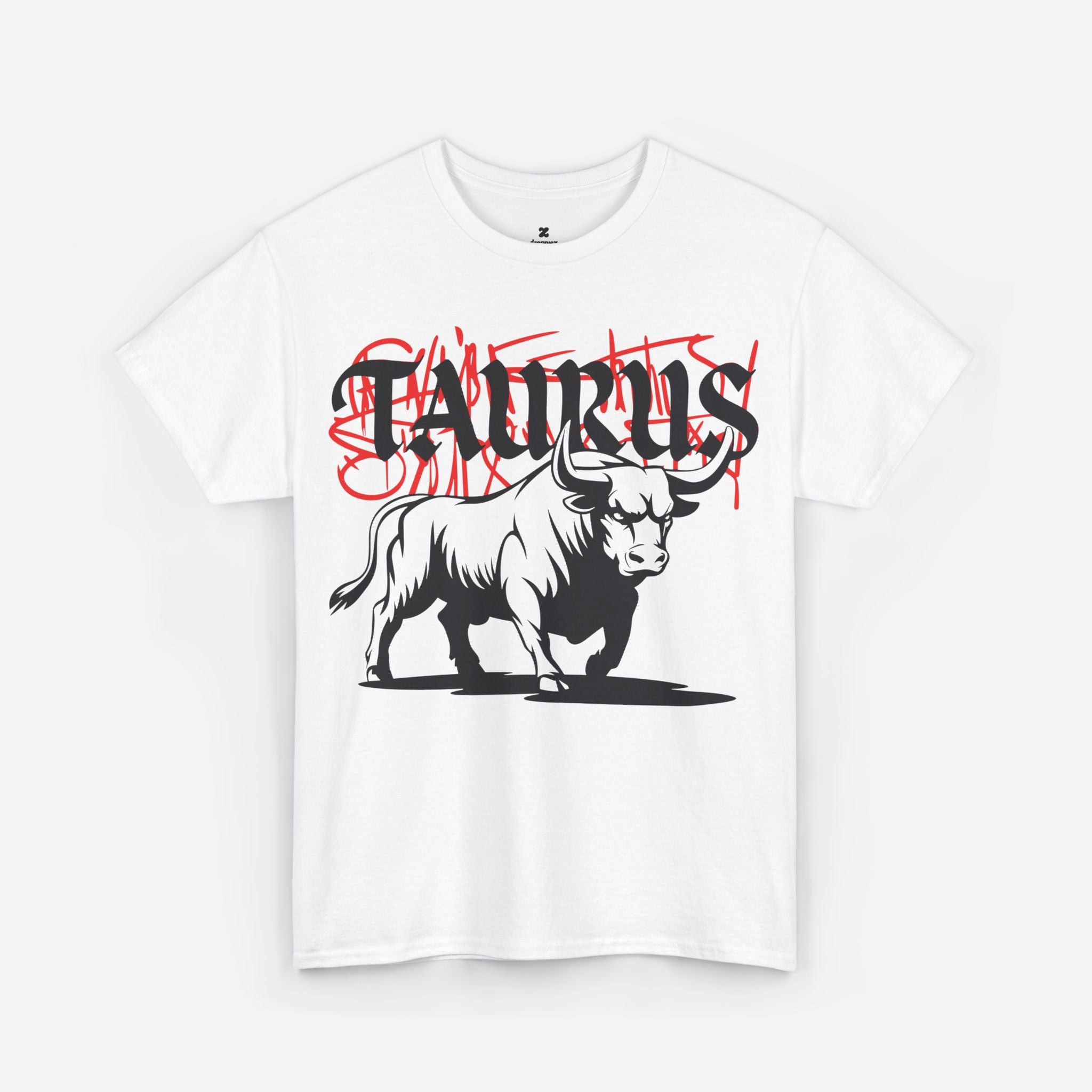 Taurus Zodiac - Graffiti Taurus Bull Graphic Tee - Unisex T-Shirt