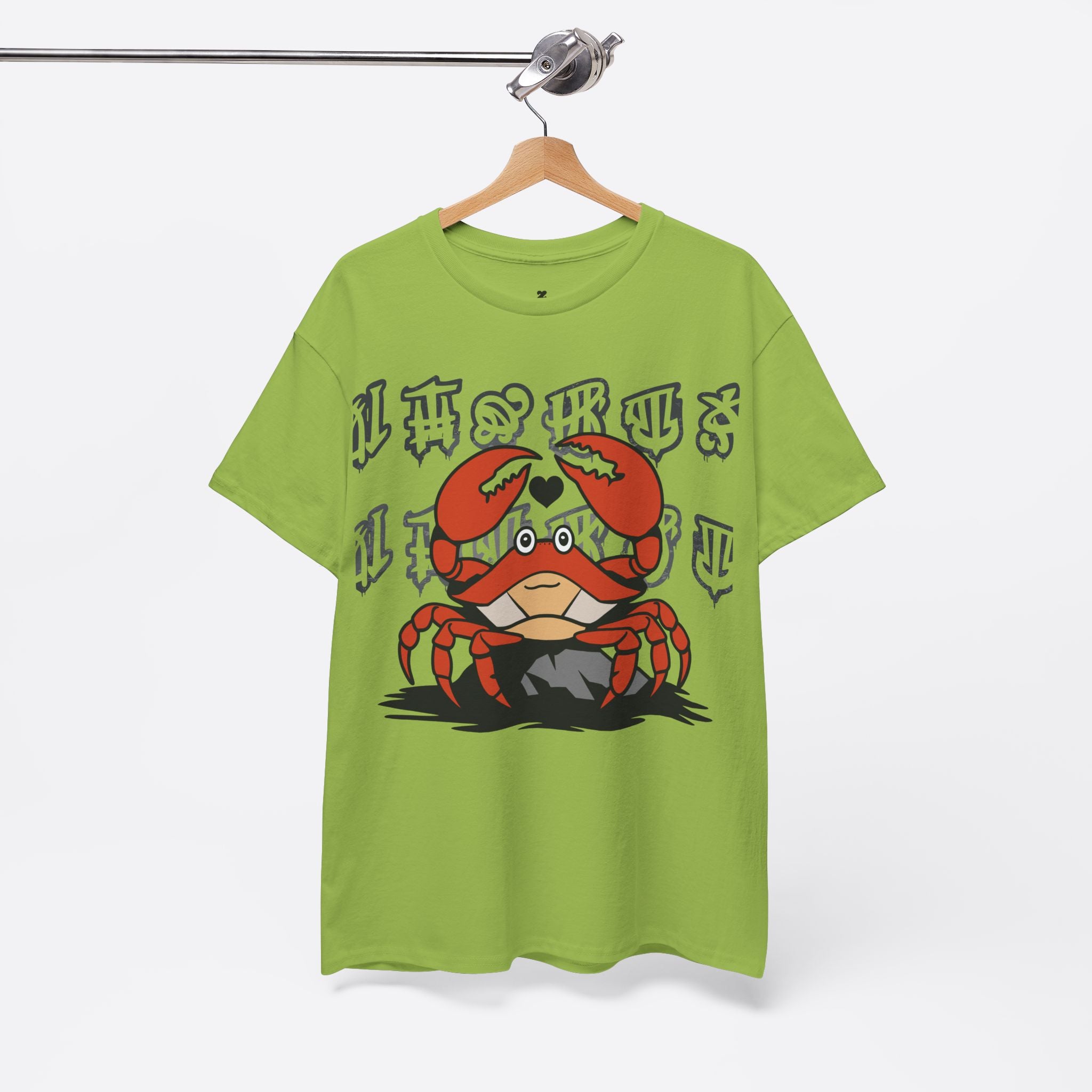 Cancer Zodiac - Cute Crab Heart Graphic Tee - Unisex T-Shirt