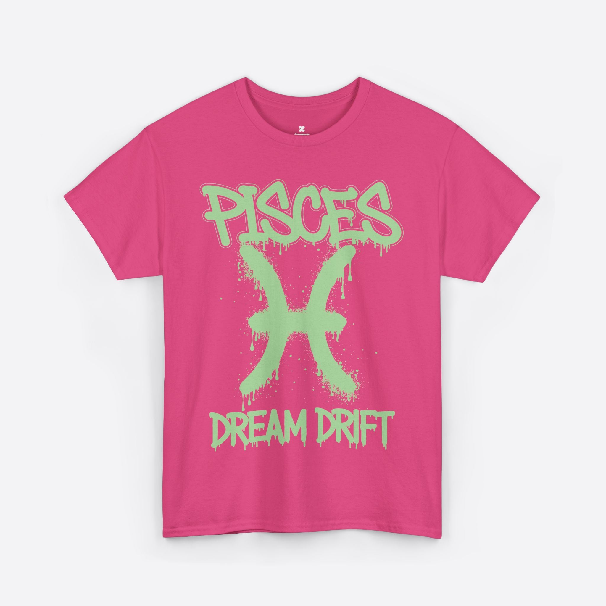Pisces Zodiac - Dream Drift Bubble Pop Tee - Unisex T-Shirt