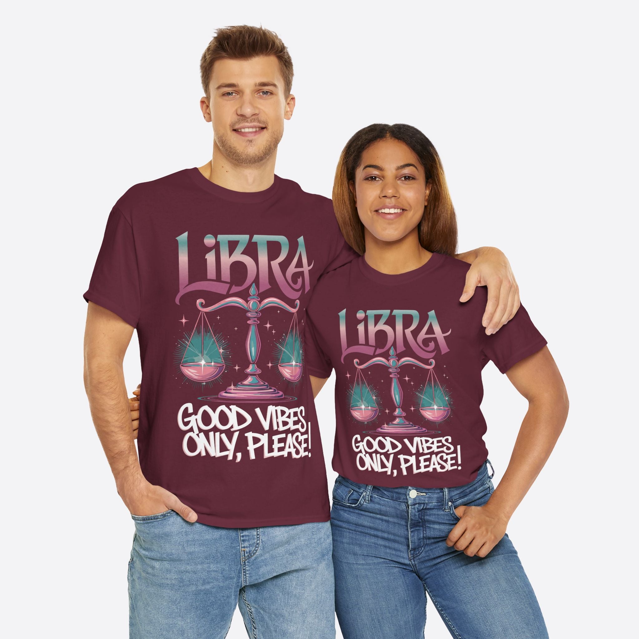 Libra Zodiac - Good Vibes Only, Please! - Unisex T-Shirt
