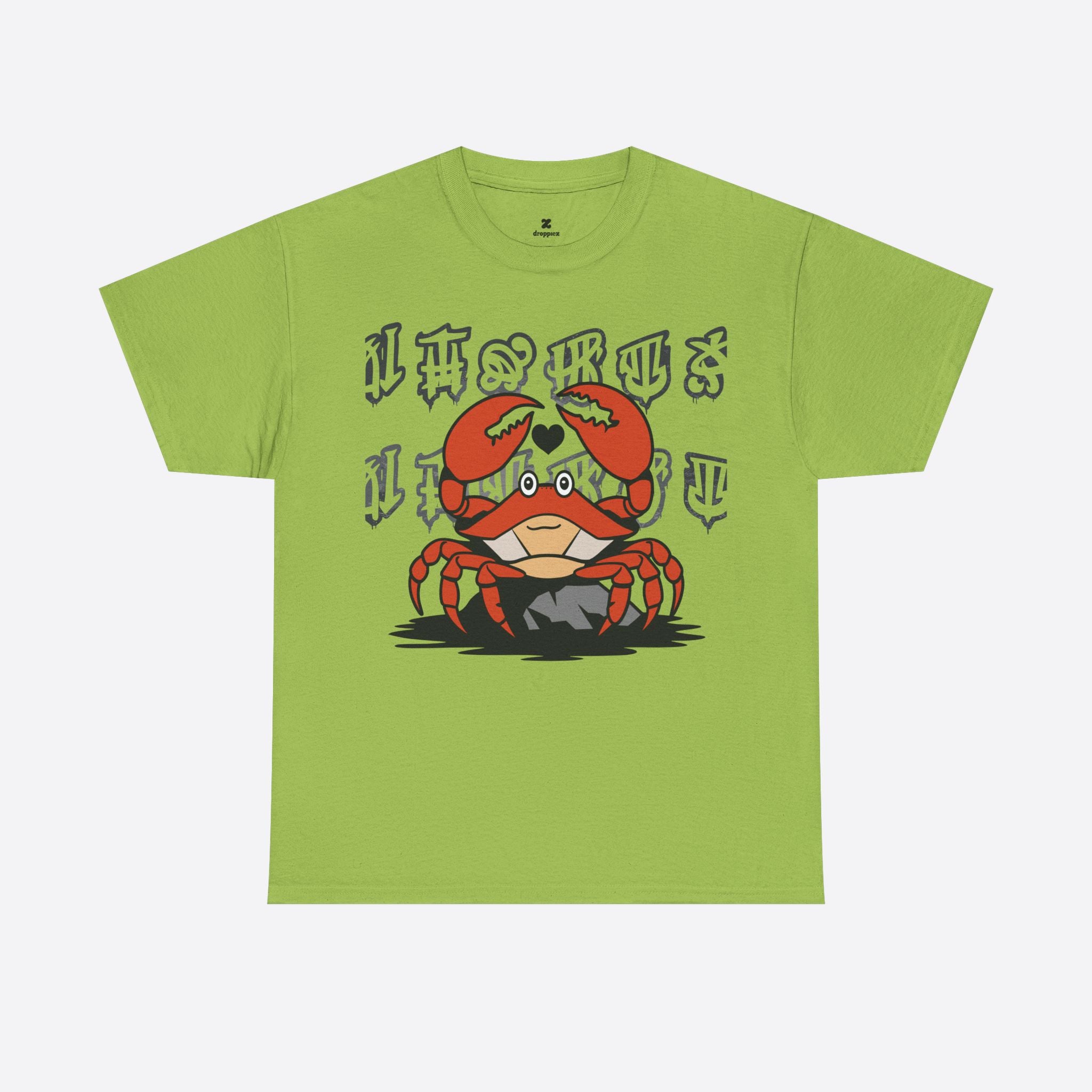 Cancer Zodiac - Cute Crab Heart Graphic Tee - Unisex T-Shirt