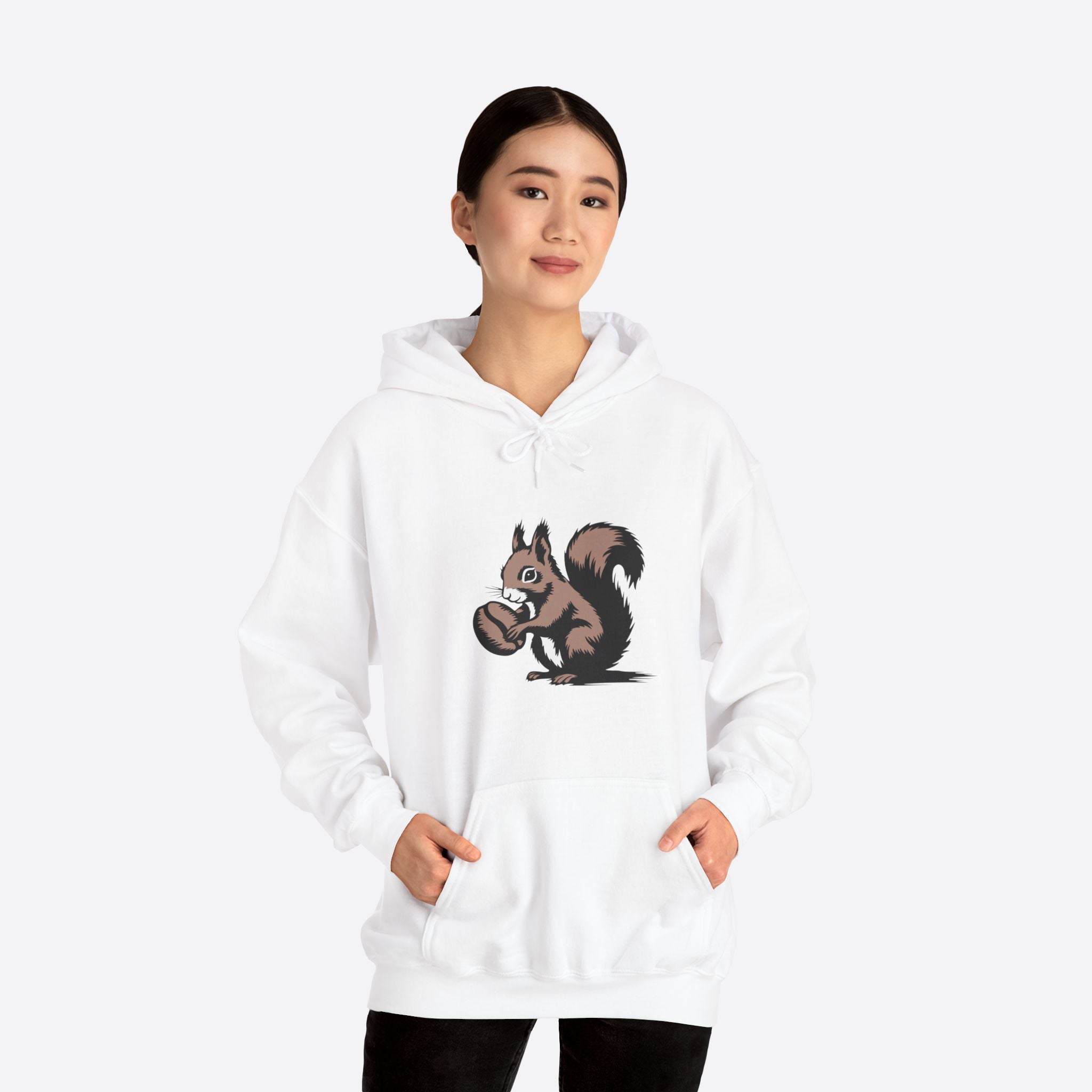 Unisex Squirrel Hoodie – Soft for Everyone