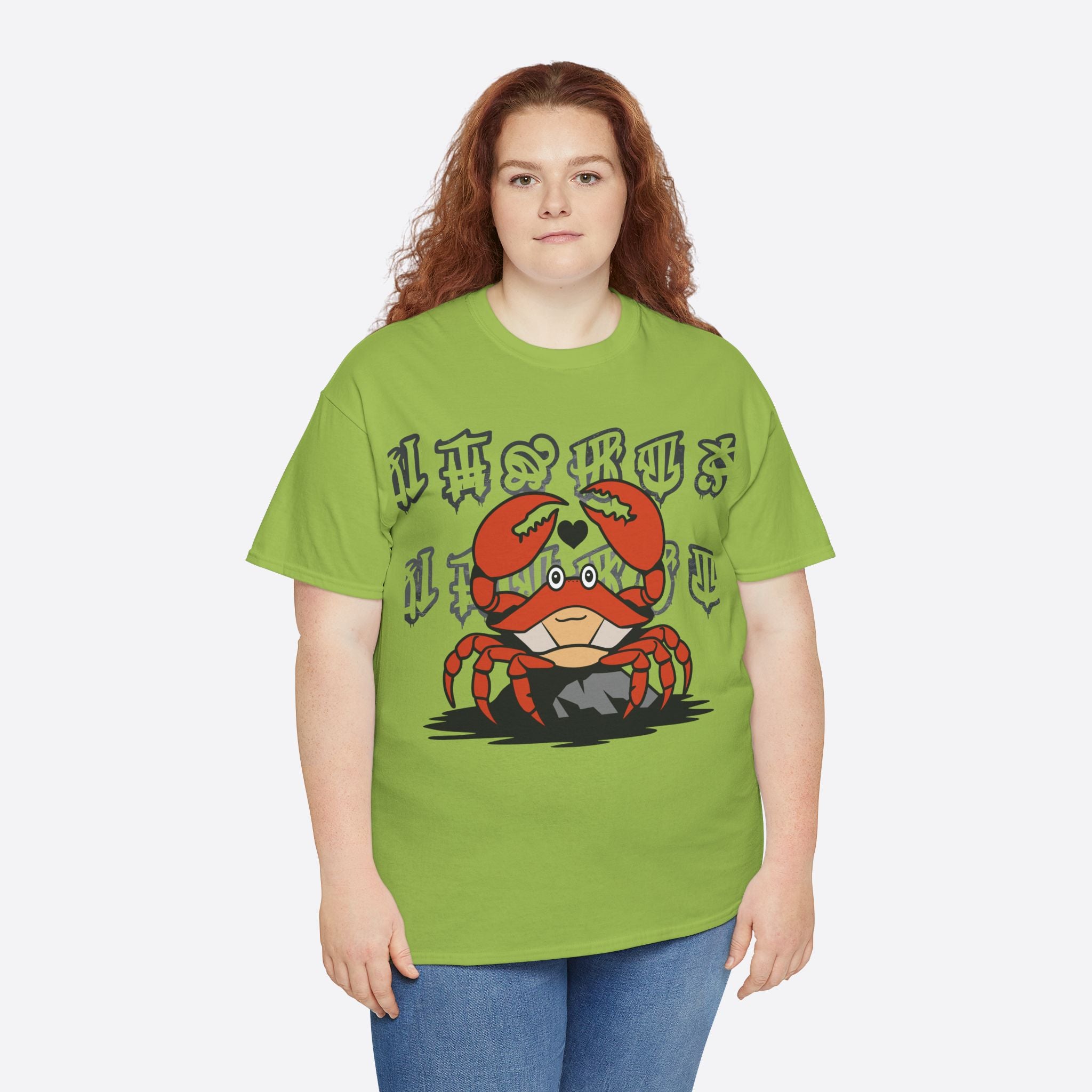 Cancer Zodiac - Cute Crab Heart Graphic Tee - Unisex T-Shirt