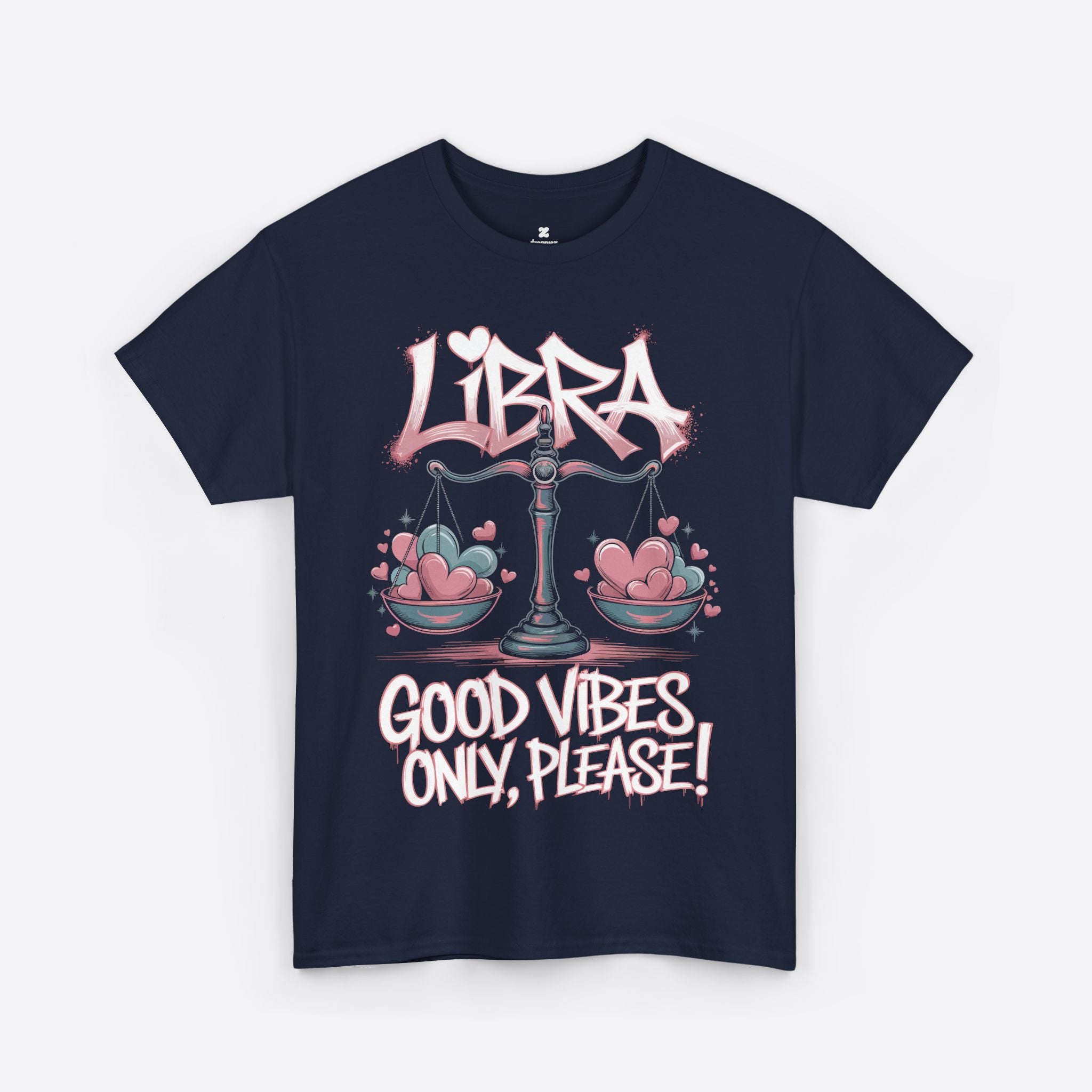 Libra Zodiac - Peaceful Life, Good Vibes Only Please - Unisex T-Shirt