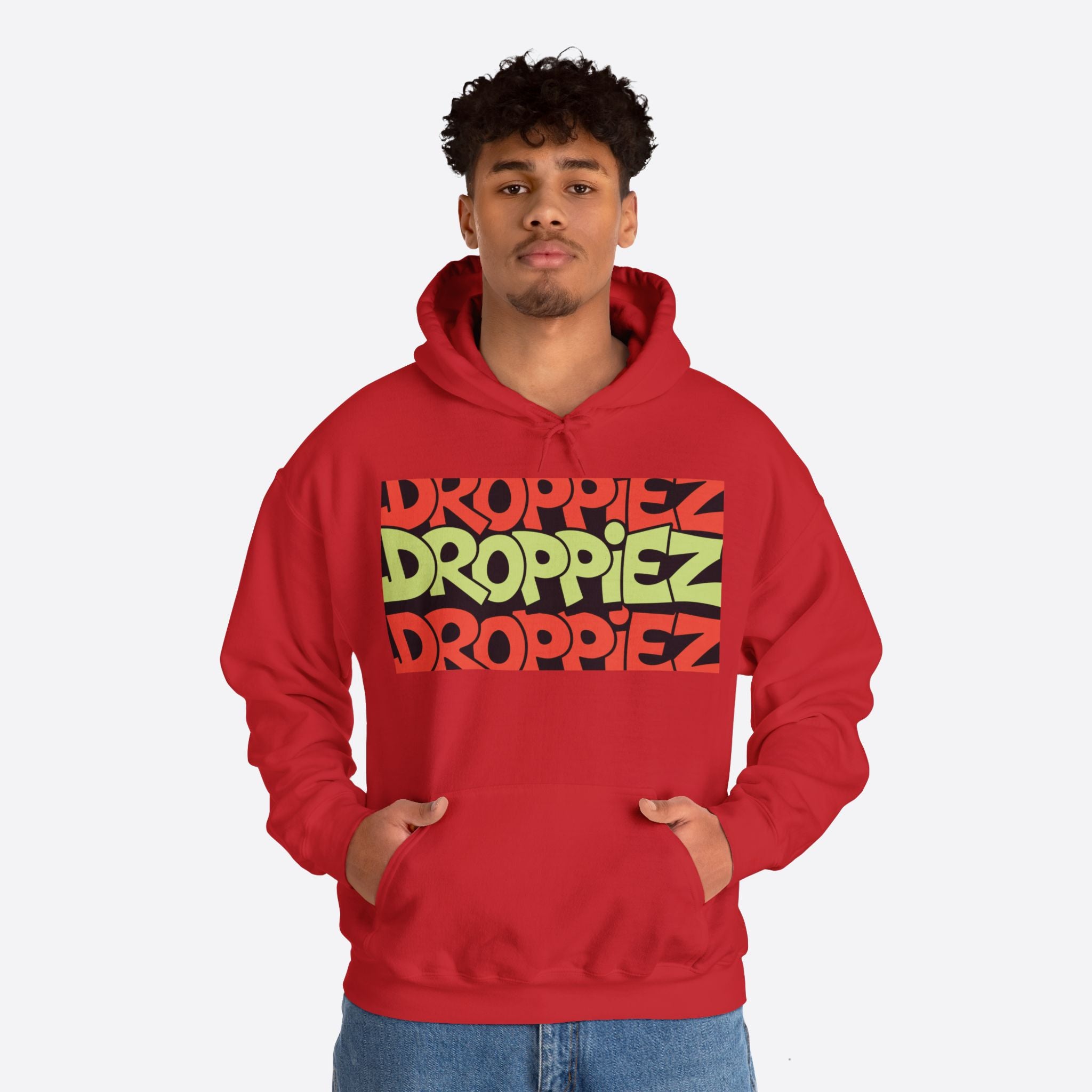 Unisex Dripdrop Hoodie with Bold Graphics – Statement Look