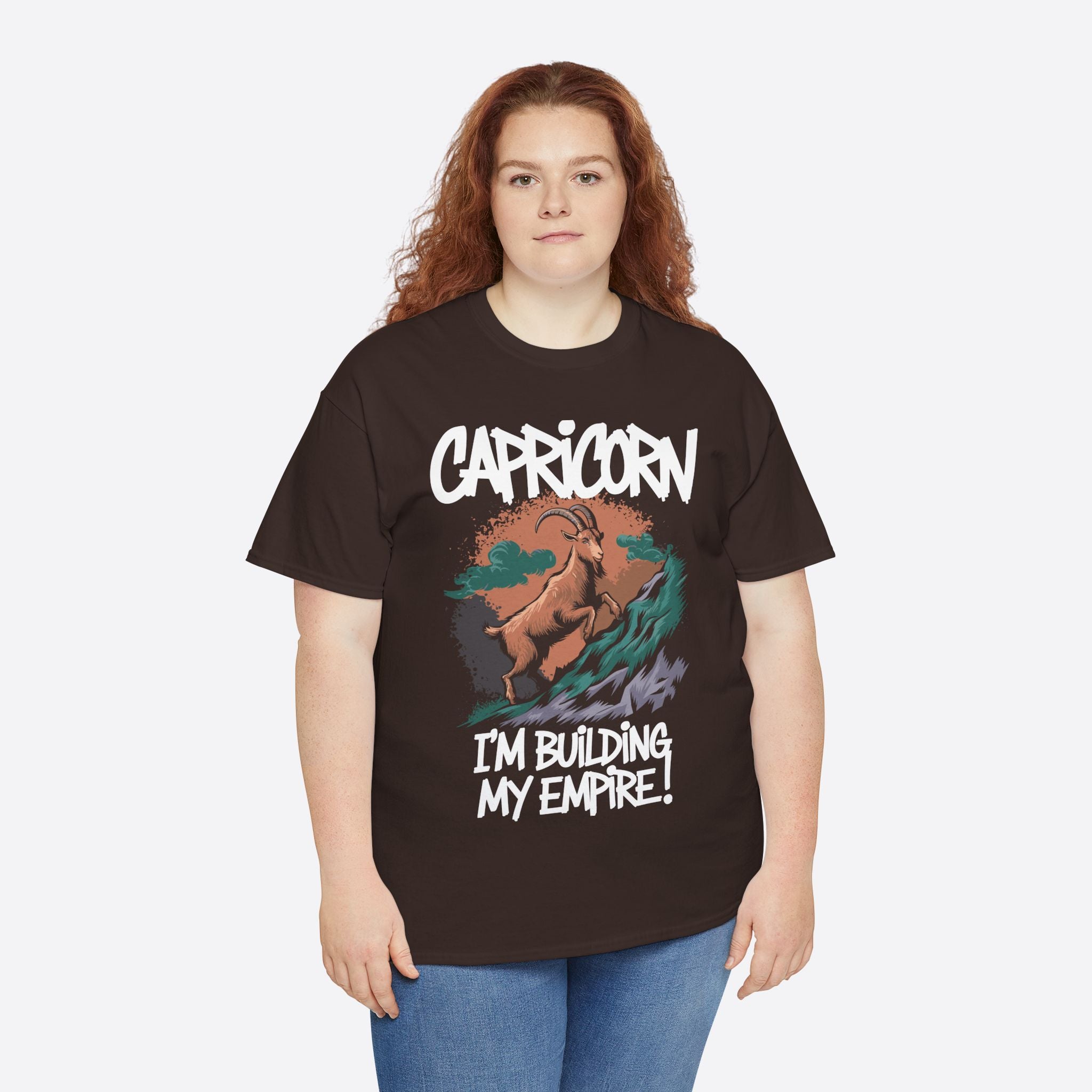 Capricorn Zodiac - I’m Building My Empire, Climb Like a Boss - Unisex T-Shirt