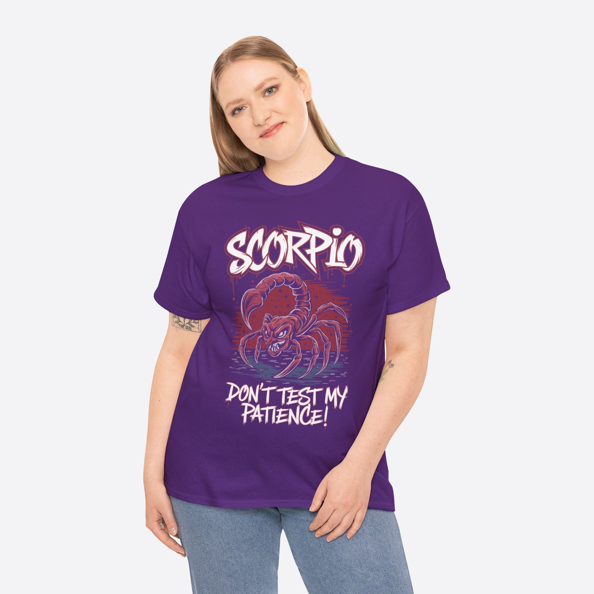 Scorpio Zodiac - Intense Soul, Don’t Test My Patience - Unisex T-Shirt