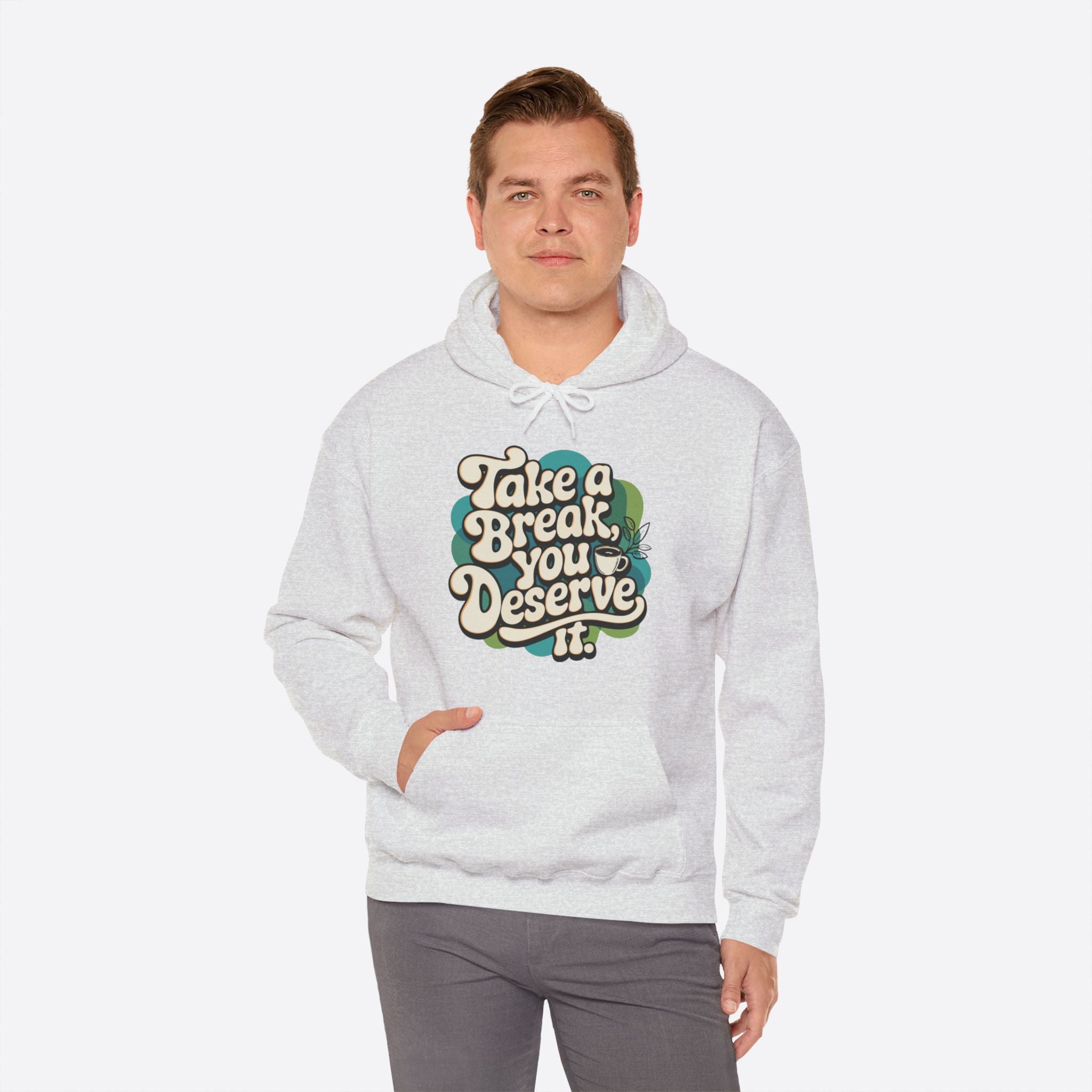 Men's Distinct Coffee Break Hoodie – Unique Style