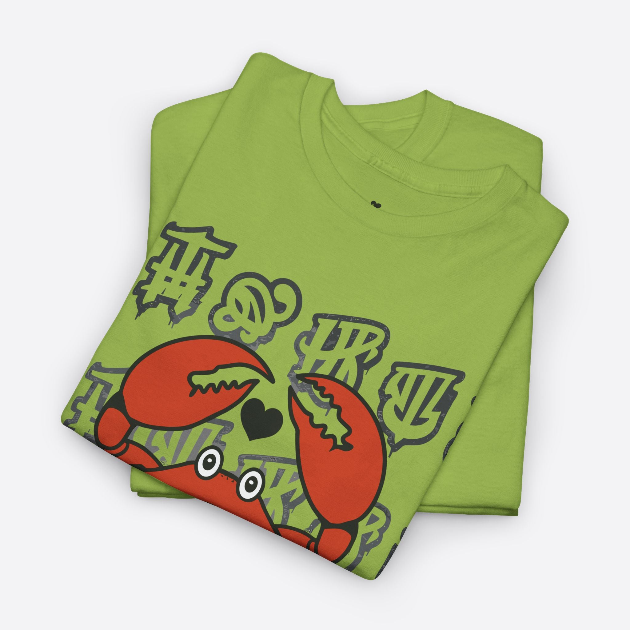 Cancer Zodiac - Cute Crab Heart Graphic Tee - Unisex T-Shirt