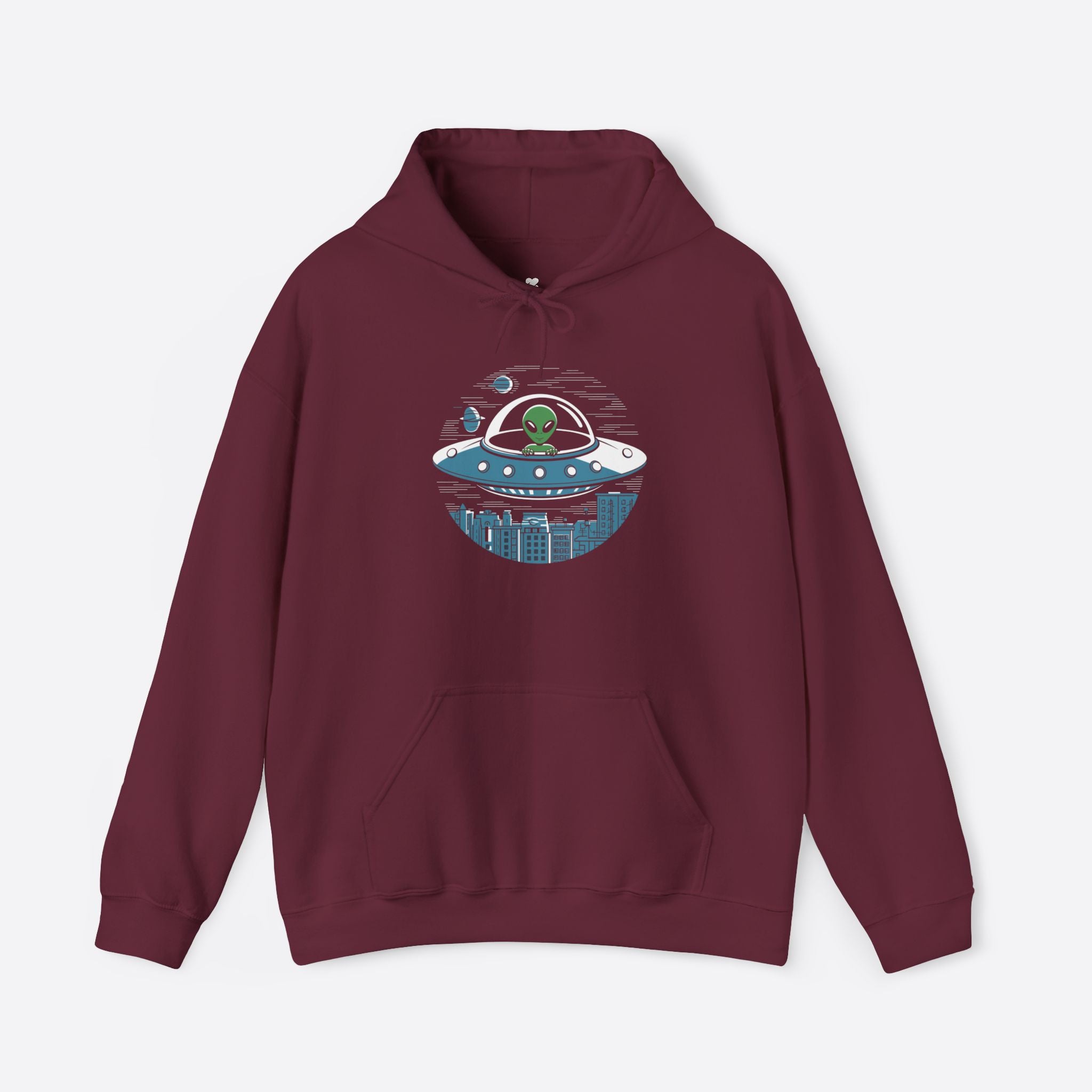 Cosmic Drift Unisex Hoodie – Float in Space