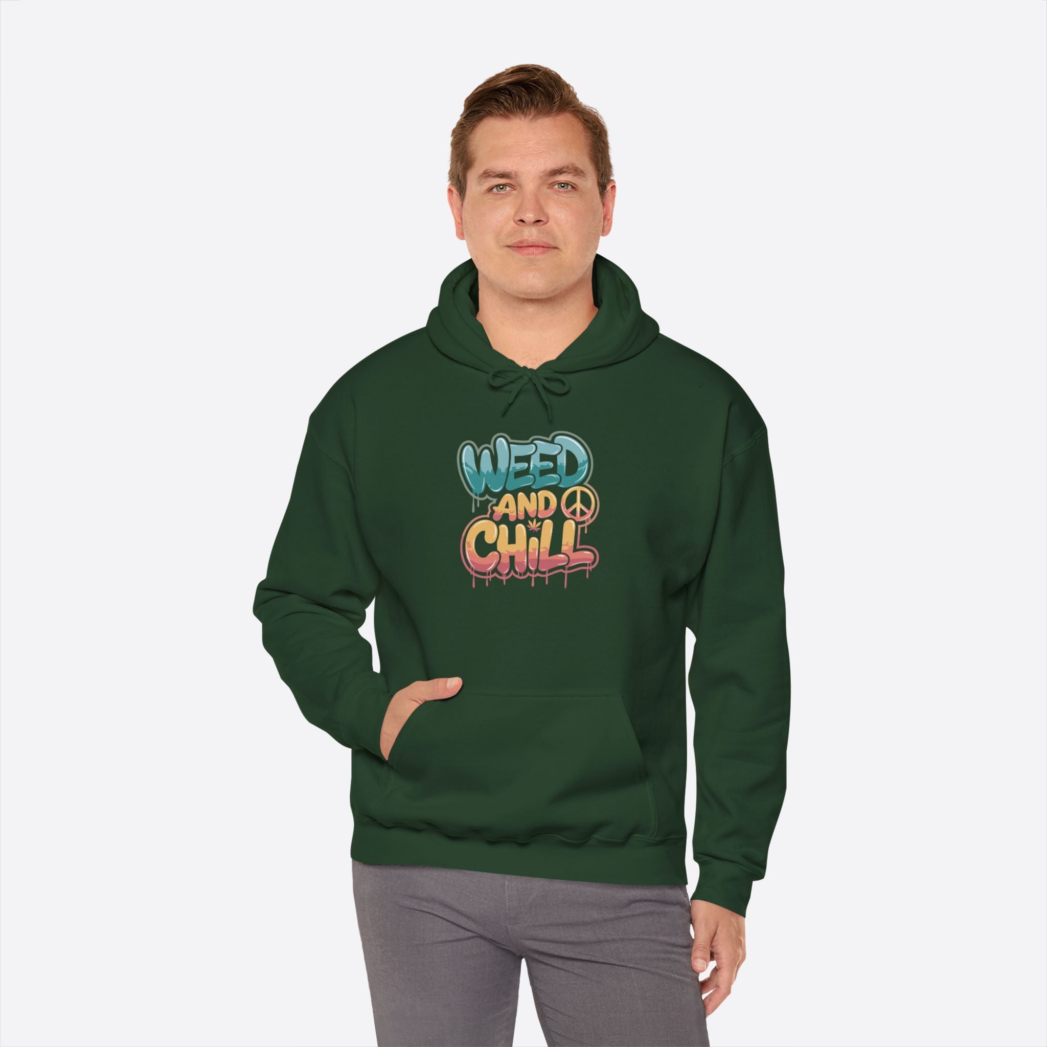 Green Leaf Hoodie – Nature’s Chill