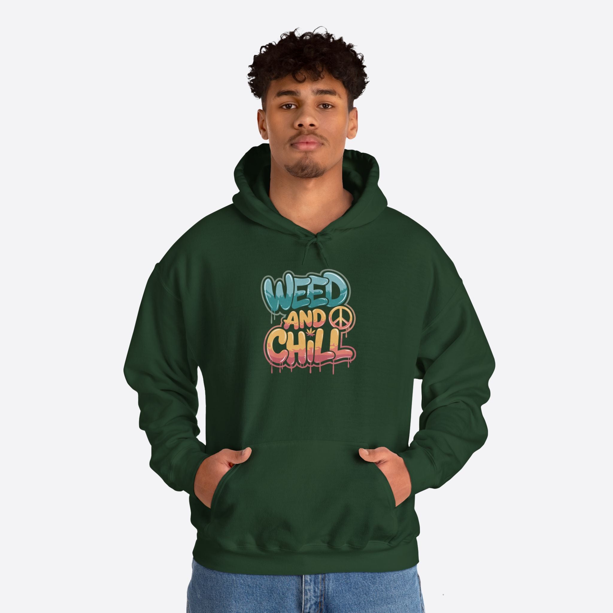 Green Leaf Hoodie – Nature’s Chill