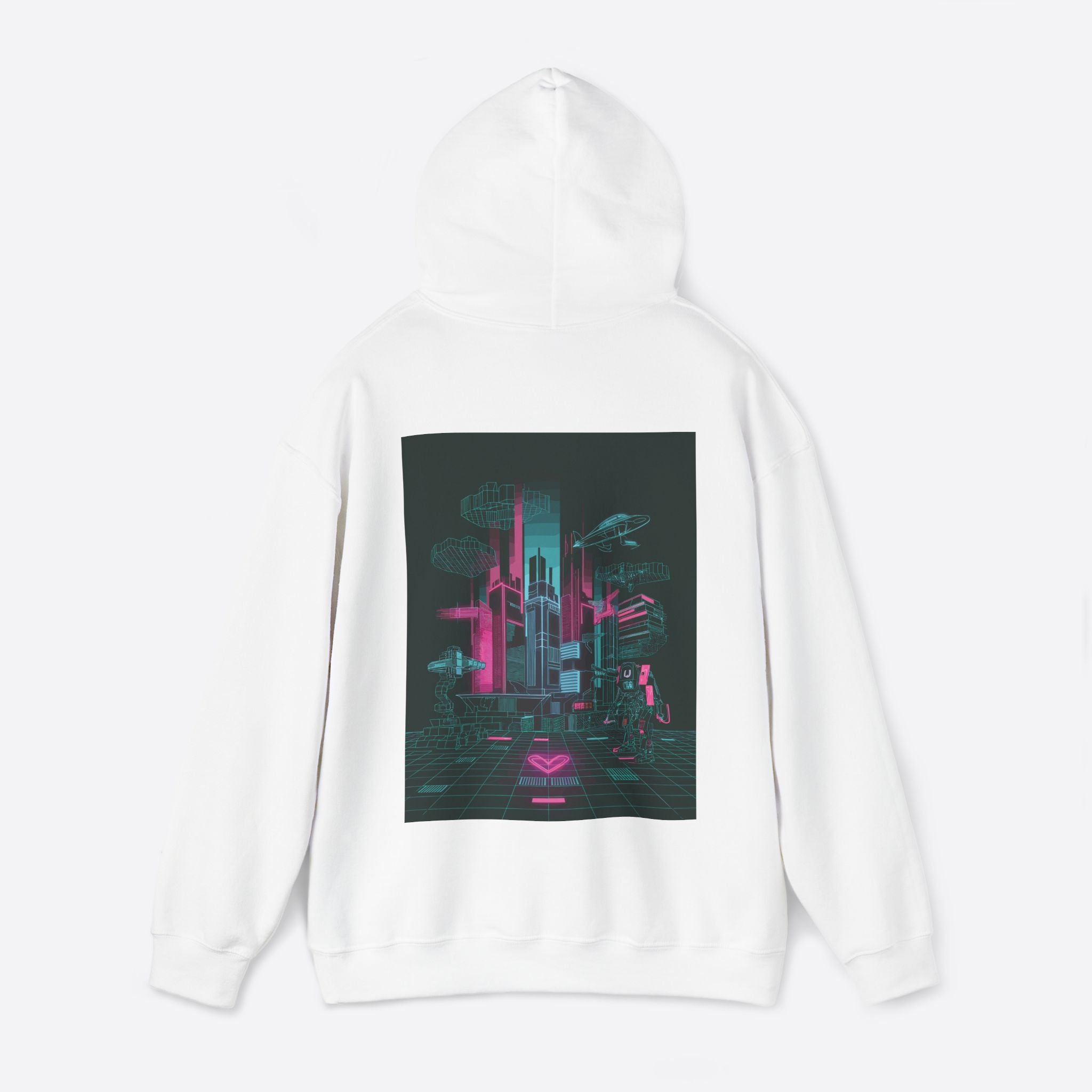 Men's Digital Chaos Hoodie – Glitch in Style