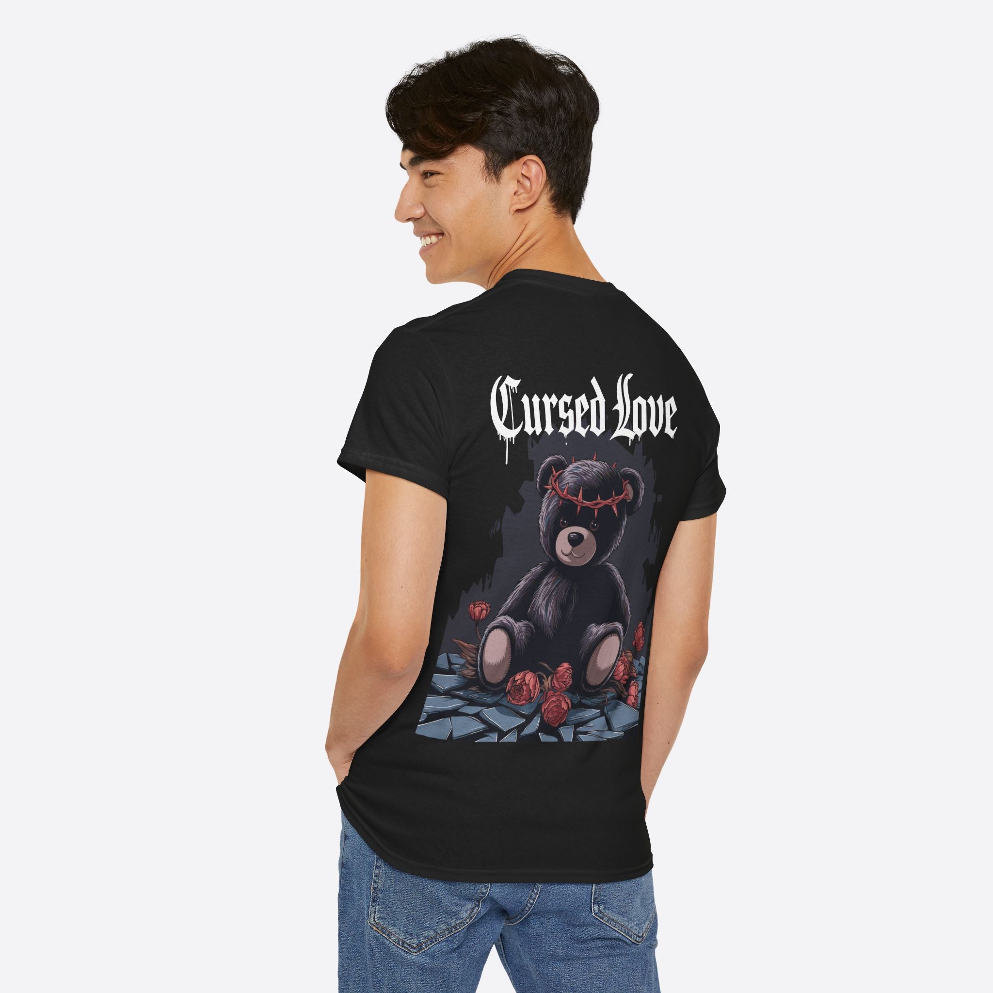 Cursed Love Teddy Unisex Graphics Tee