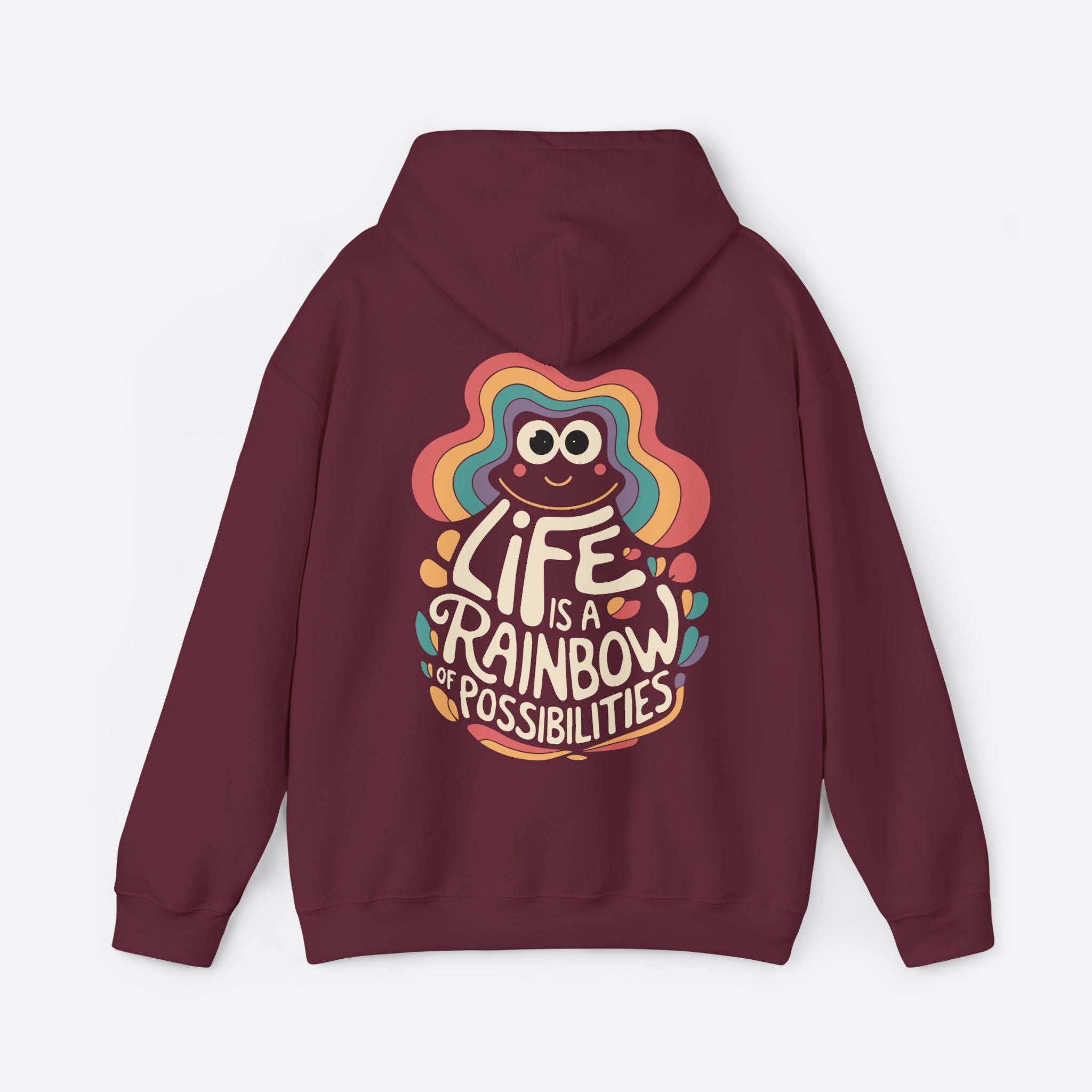 Women's Life Rainbow Hoodie – Soft and Stylish