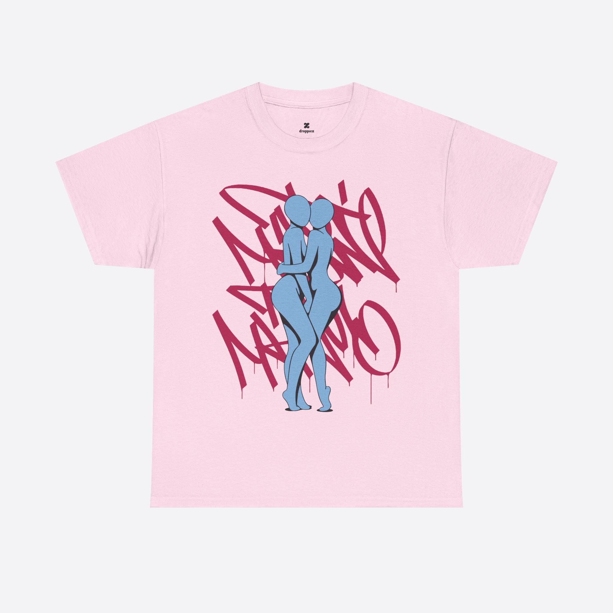 Gemini Zodiac – Twin Embrace Graffiti Tee – Unisex T-Shirt