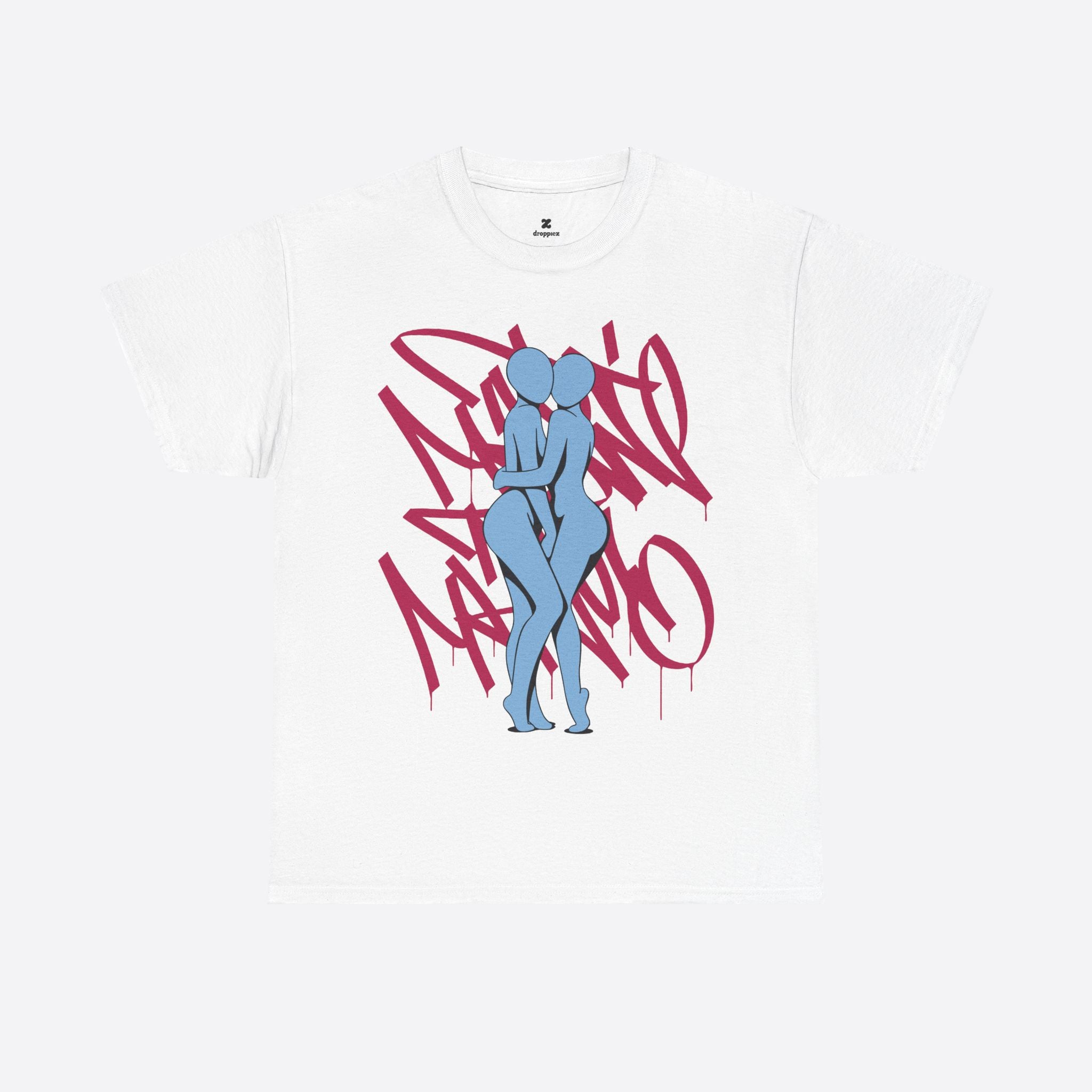 Gemini Zodiac – Twin Embrace Graffiti Tee – Unisex T-Shirt