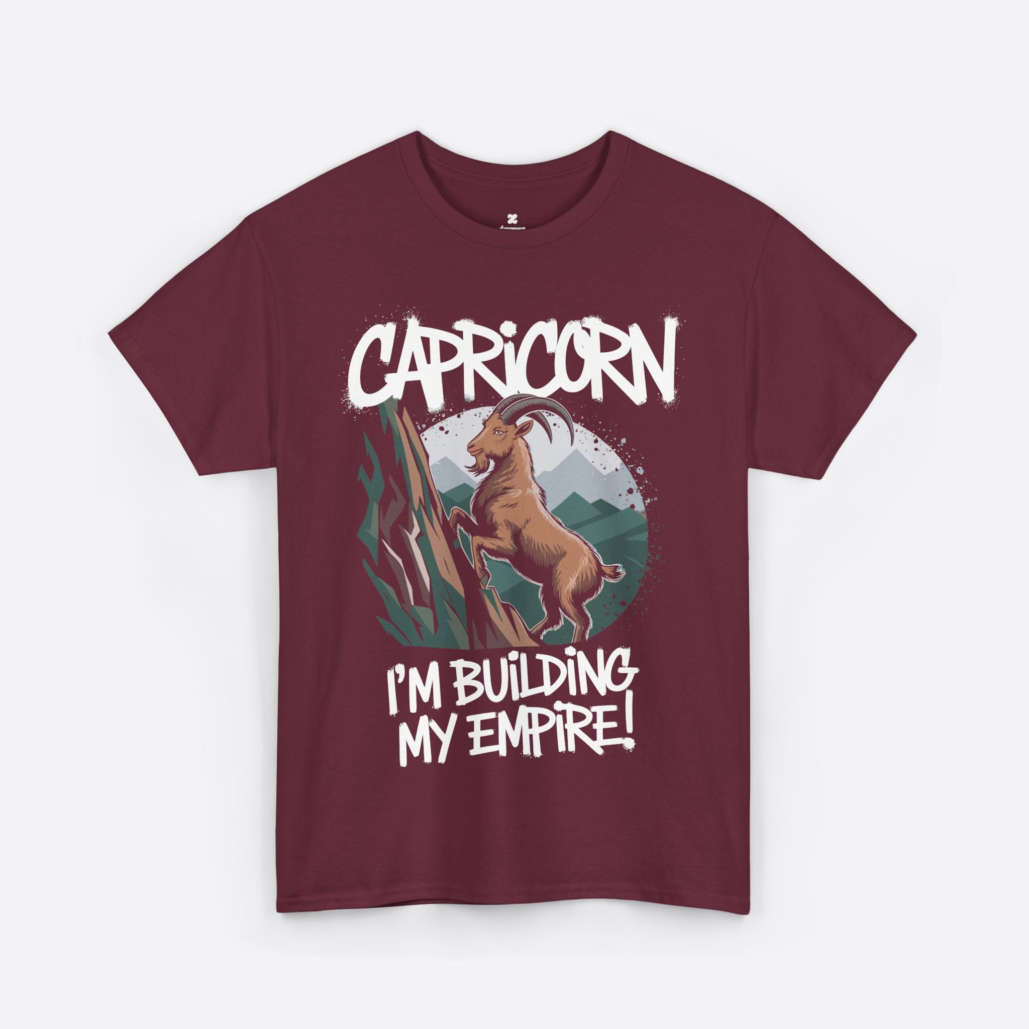 Capricorn Zodiac - I’m Building My Empire, Climbing Future - Unisex T-Shirt