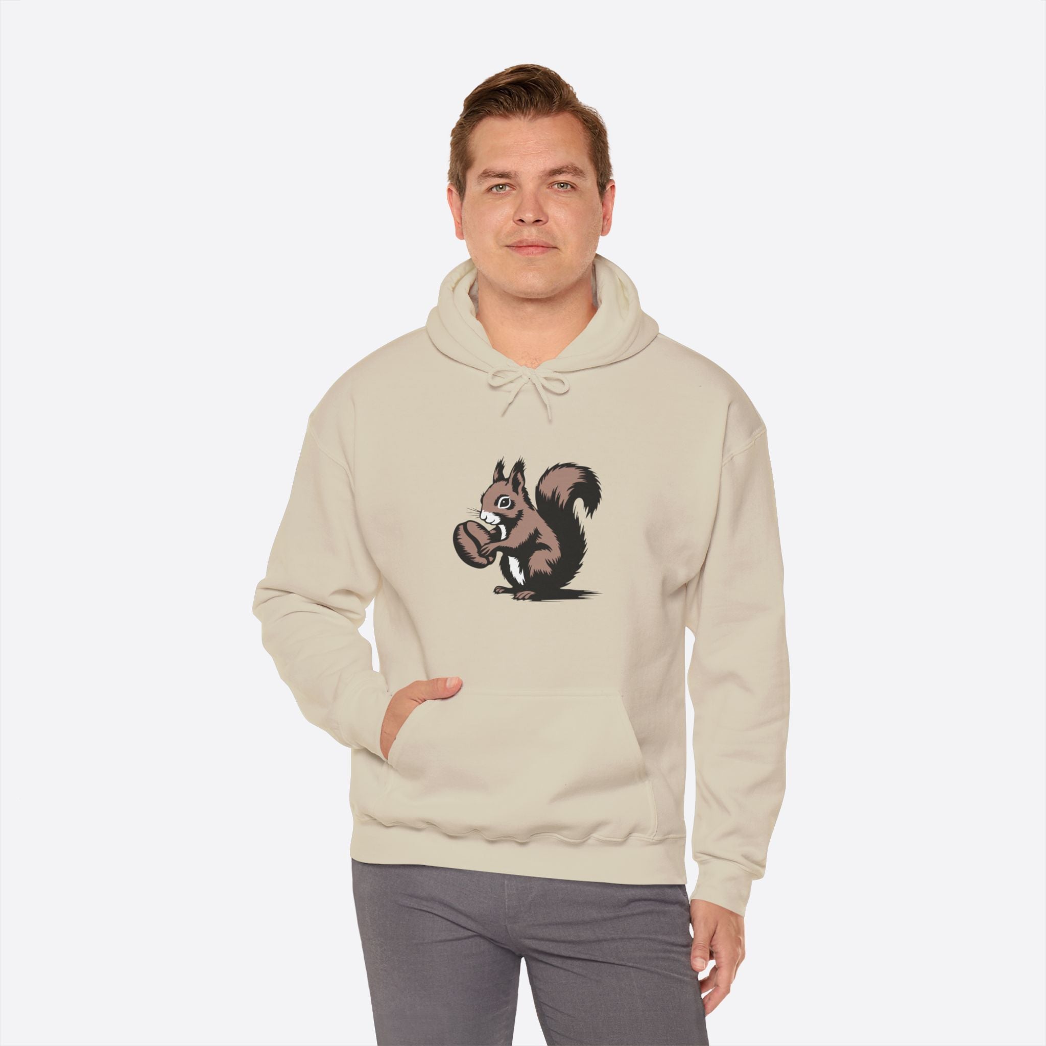 Unisex Squirrel Hoodie – Soft for Everyone