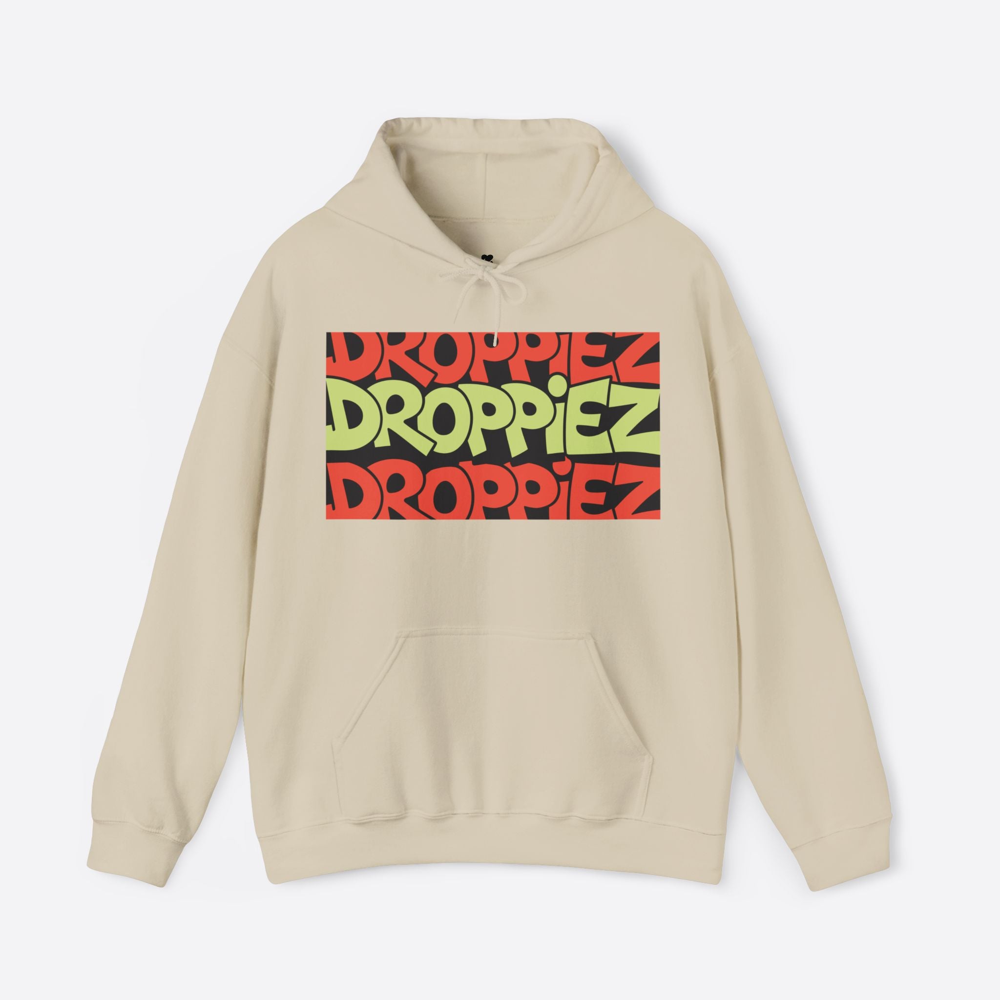 Unisex Dripdrop Hoodie with Bold Graphics – Statement Look