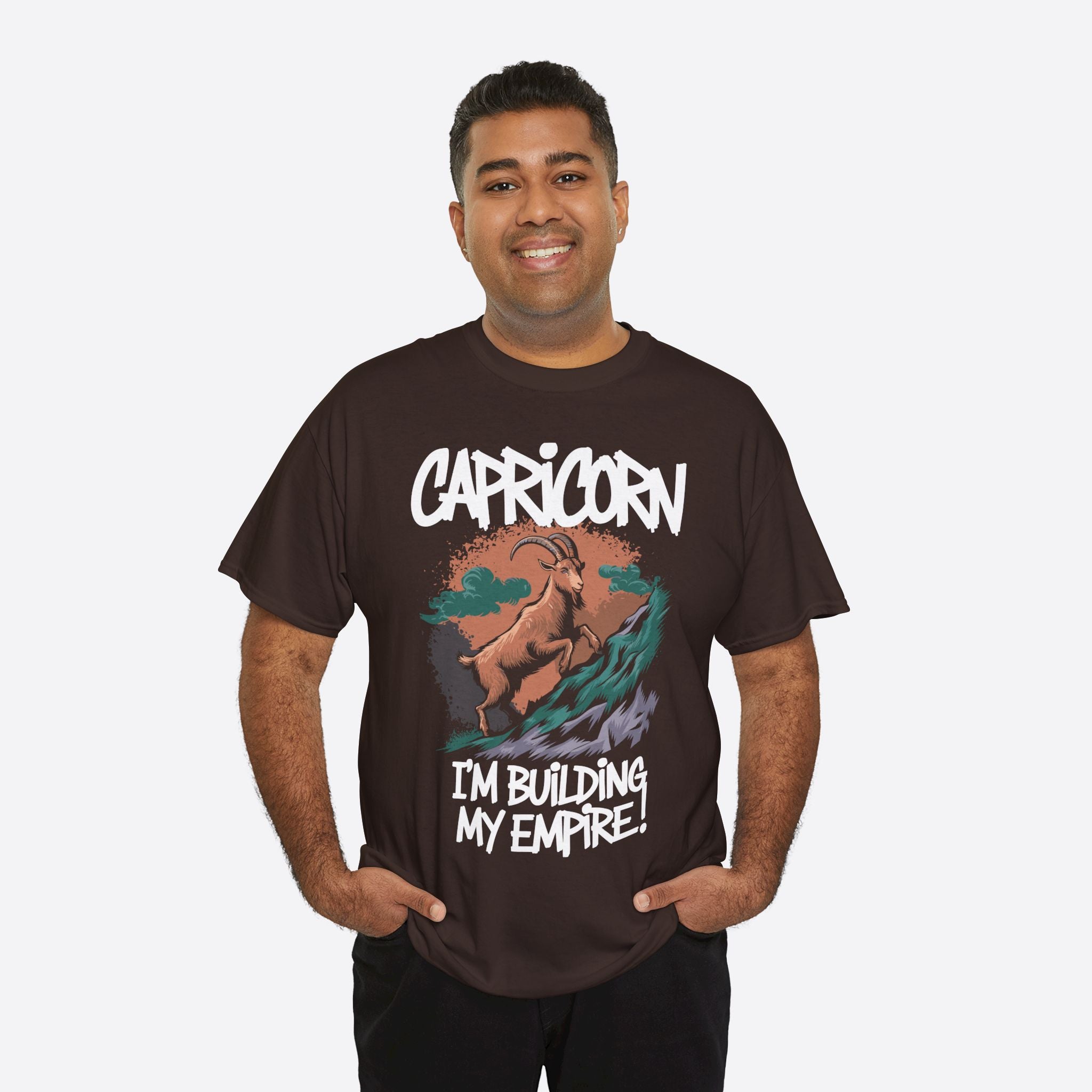 Capricorn Zodiac - I’m Building My Empire, Climb Like a Boss - Unisex T-Shirt