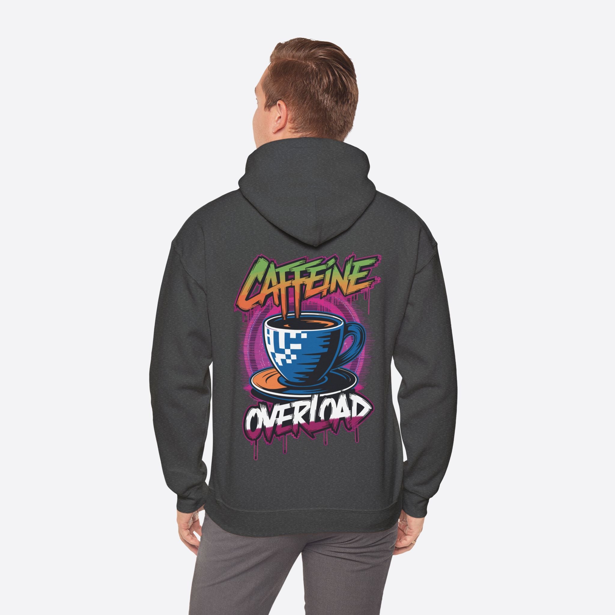 Dark Roast Glitch Hoodie – Strong and Intense